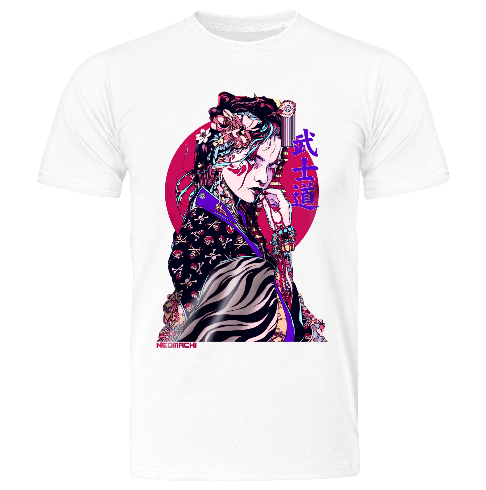 YAKUZAGĀRU: T - SHIRT - NEOMACHI - Cyberpunk - Techwear - Gaming