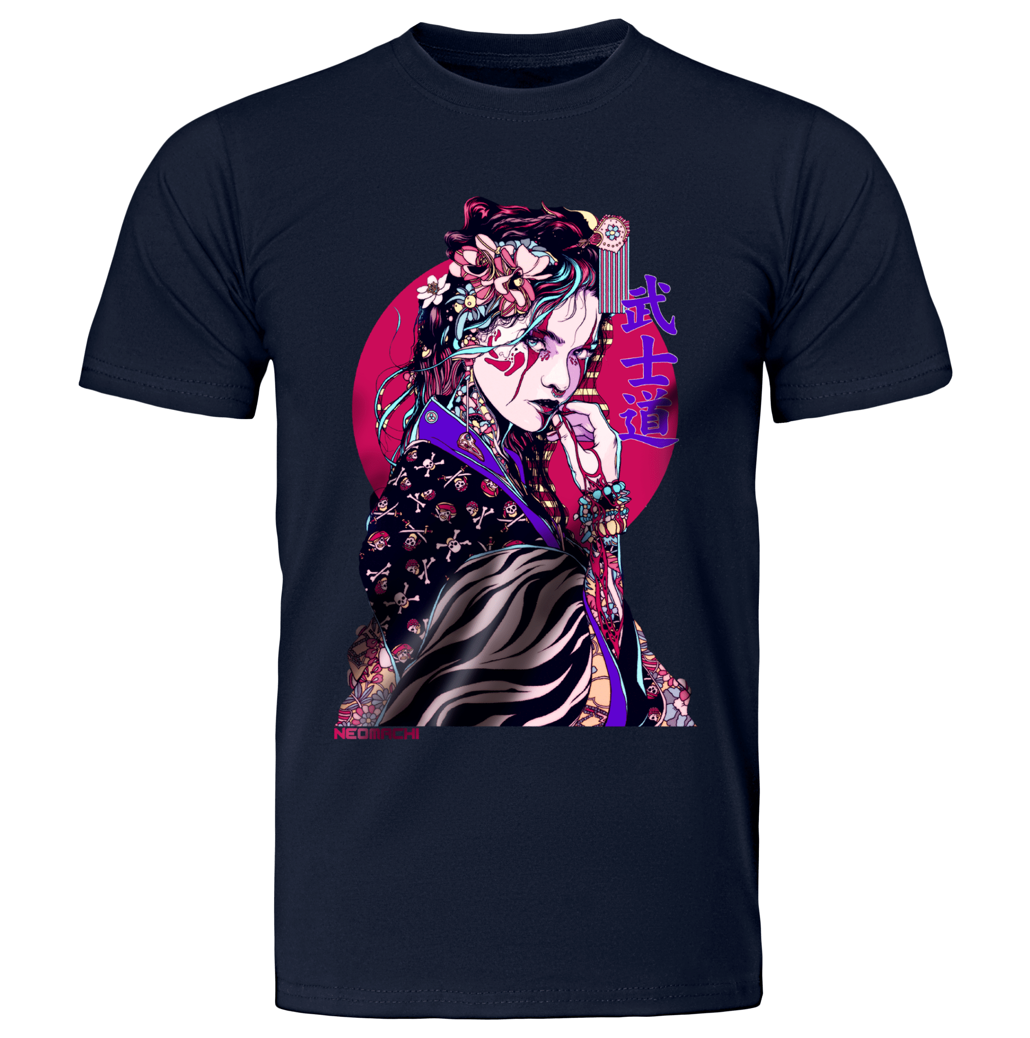 YAKUZAGĀRU: T - SHIRT - NEOMACHI - Cyberpunk - Techwear - Gaming
