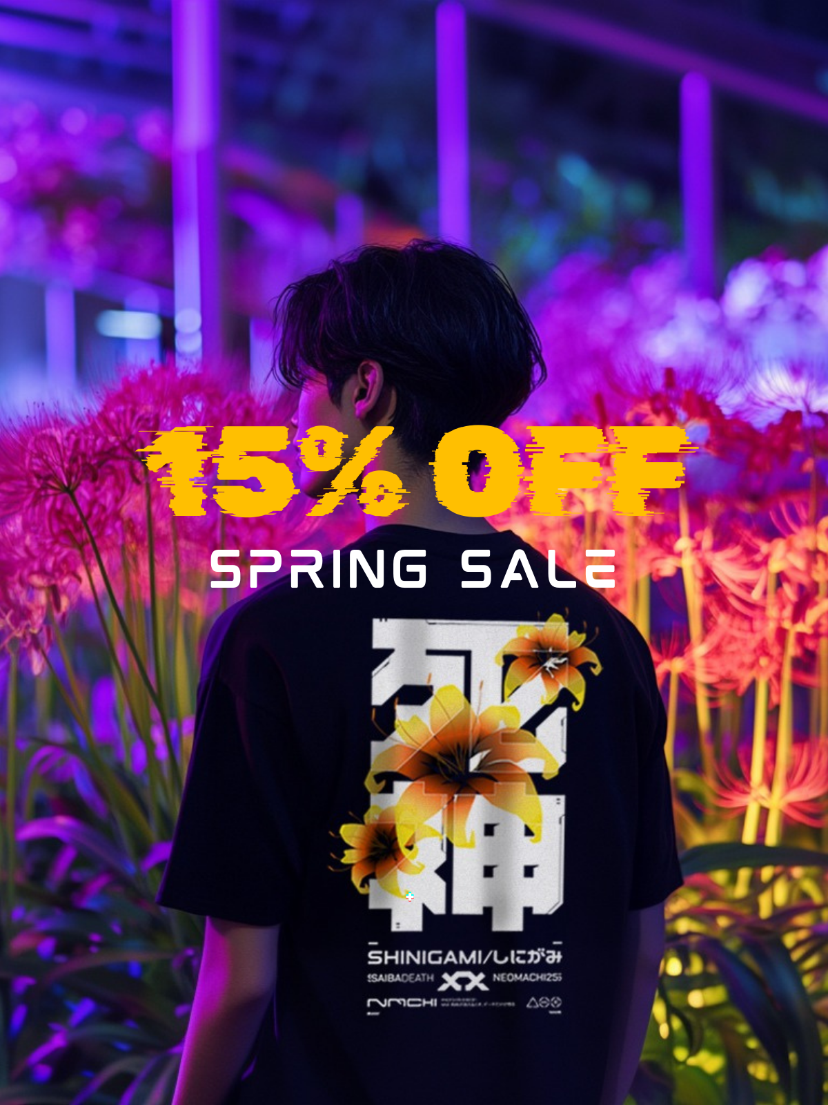 A Neon Easter: 15% Off + Free T-Shirt Inside - NEOMACHI