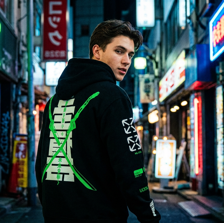 Katakana, Circuits and Glitch: Reading the Graphics on Cyberpunk Clothing