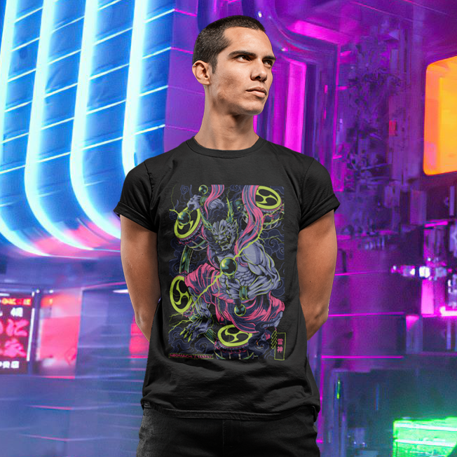 Manifest power with our RAIJIN 🌩️ Also, don't forget about our 2+1 tee deal - NEOMACHI