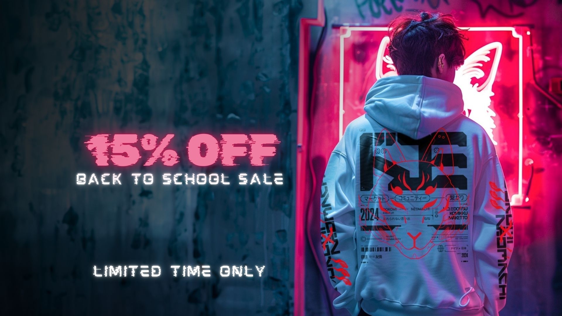 15% OFF BACK TO DCHOOL SALE