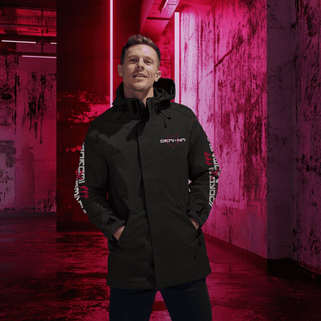 DKMIxNM CYBERPUNK JACKET TECHWEAR PARKA 