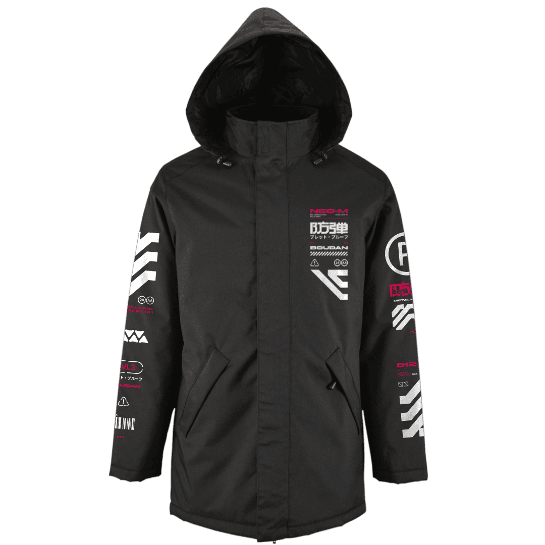 BLLTPRF CYBERPUNK JACKET TECHWEAR PARKA 