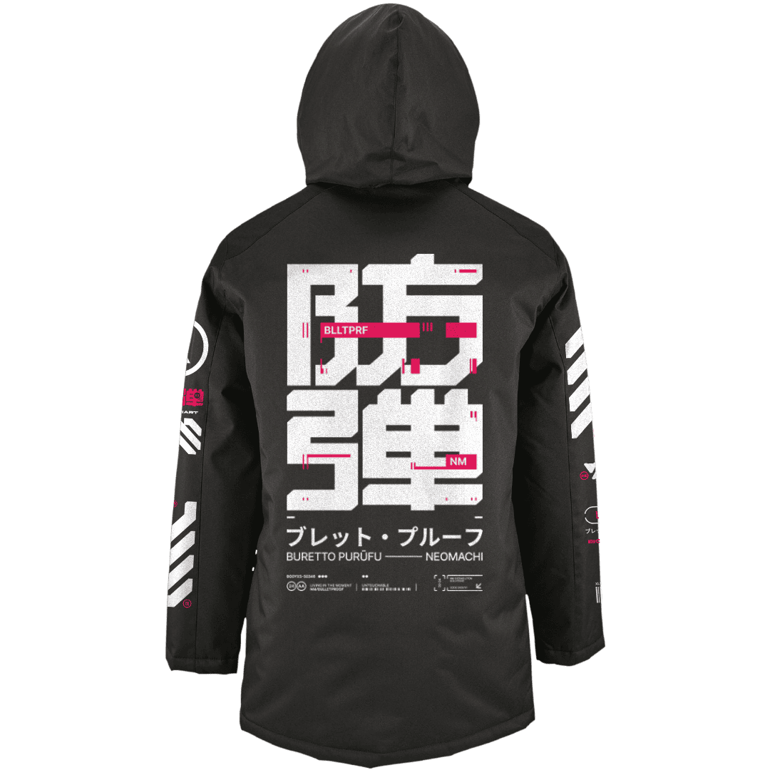 BLLTPRF CYBERPUNK JACKET TECHWEAR PARKA 