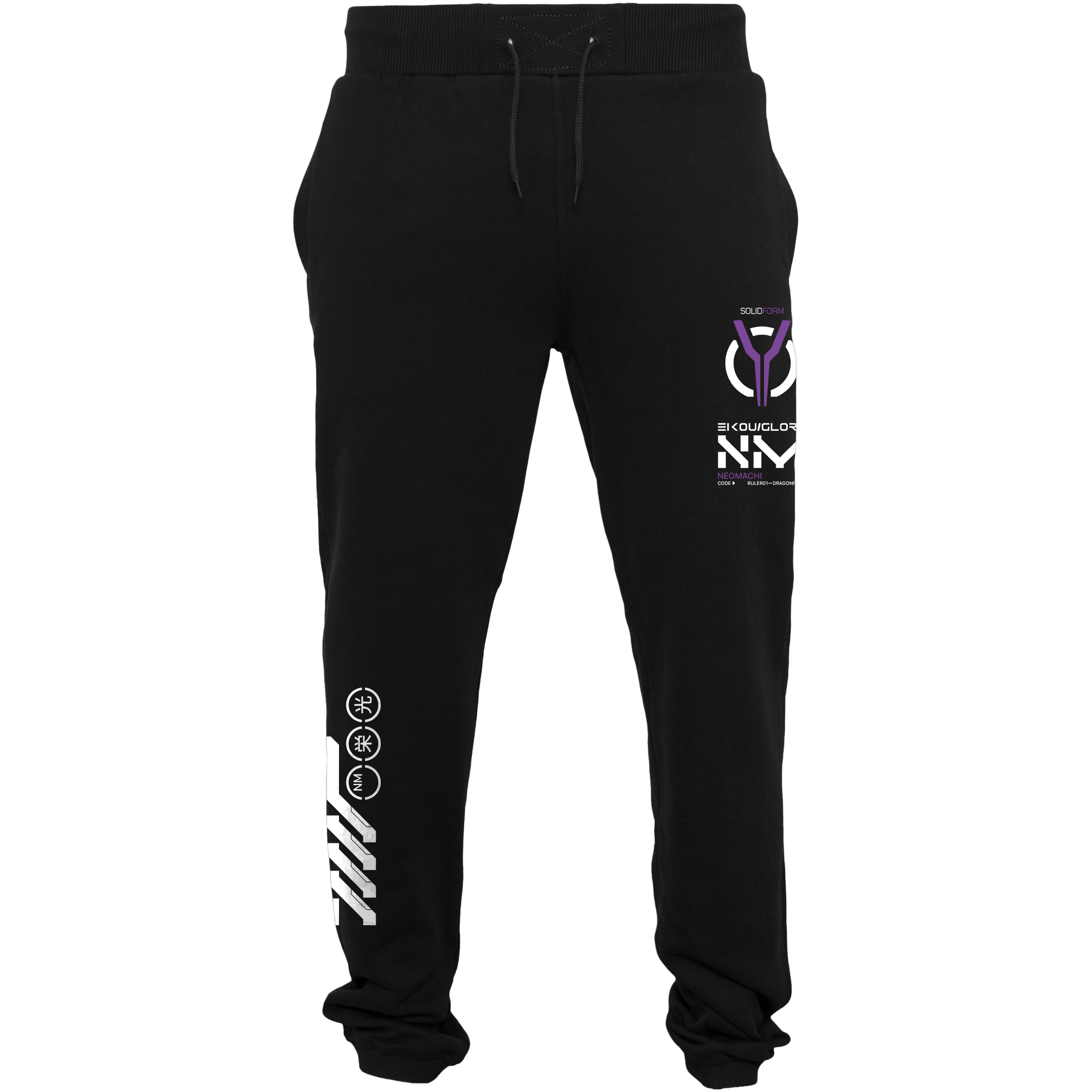 EIKOU cyberpunk joggers black