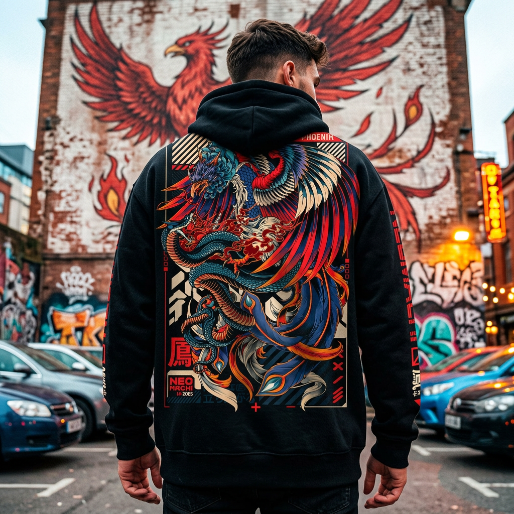 FUSHICHO: ZIP HOODIE