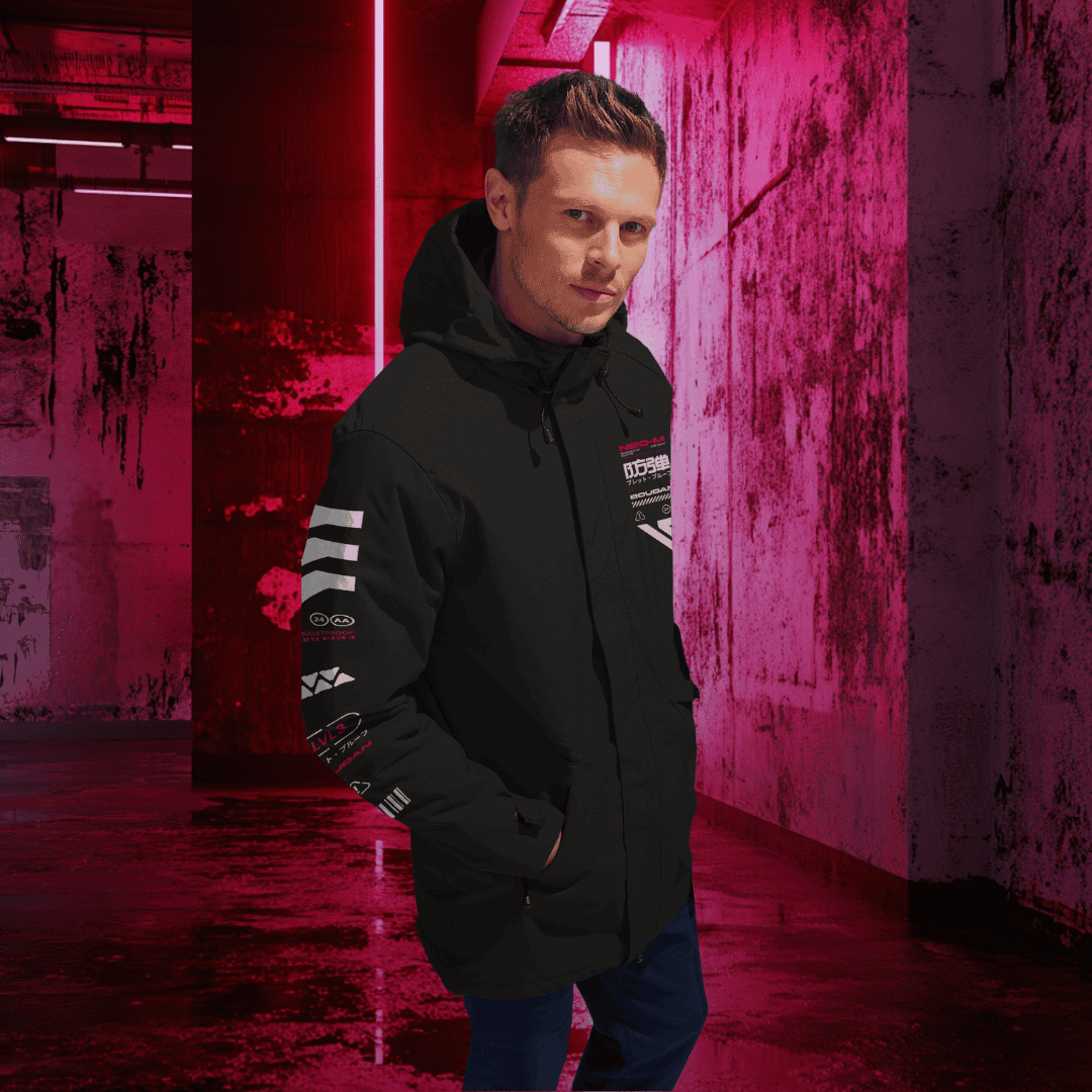 BLLTPRF CYBERPUNK JACKET TECHWEAR PARKA 