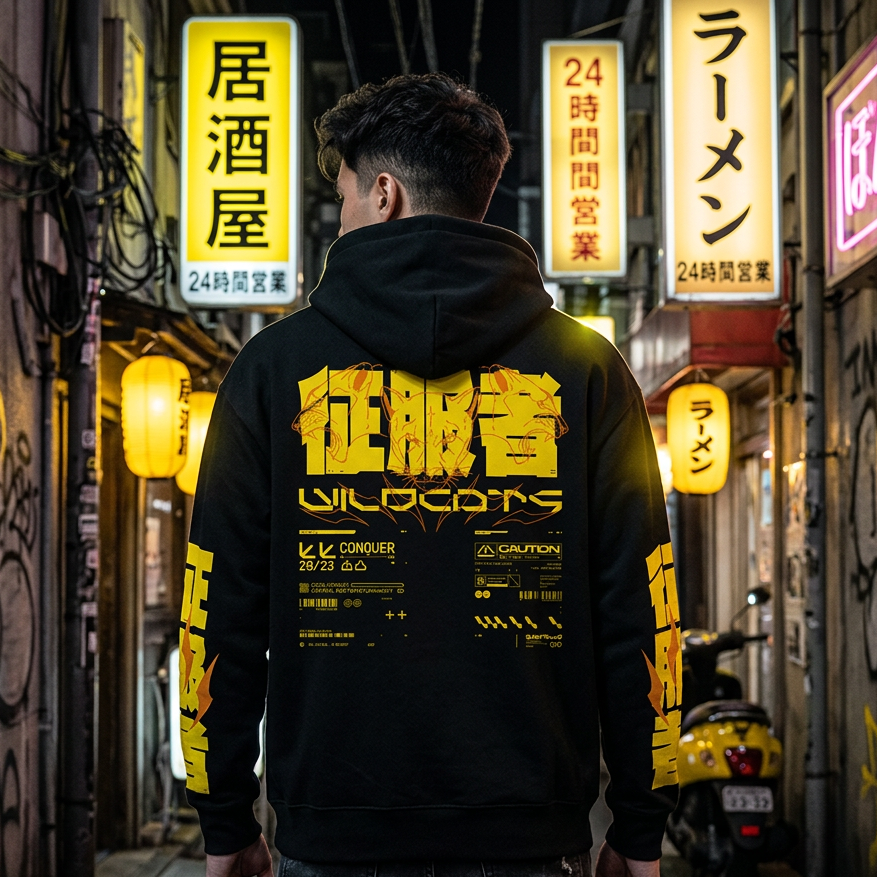 YASEI: ZIP HOODIE