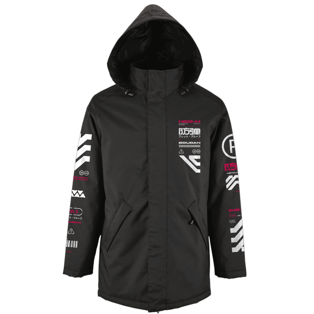 BLLTPRF: PARKA - NEOMACHI - Cyberpunk - Techwear - Gaming