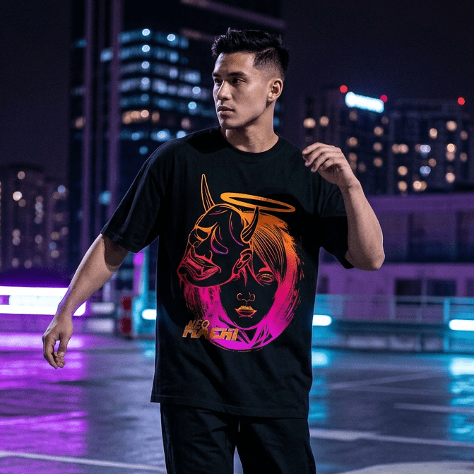 DAI: T - SHIRT - NEOMACHI - Cyberpunk - Techwear - Gaming
