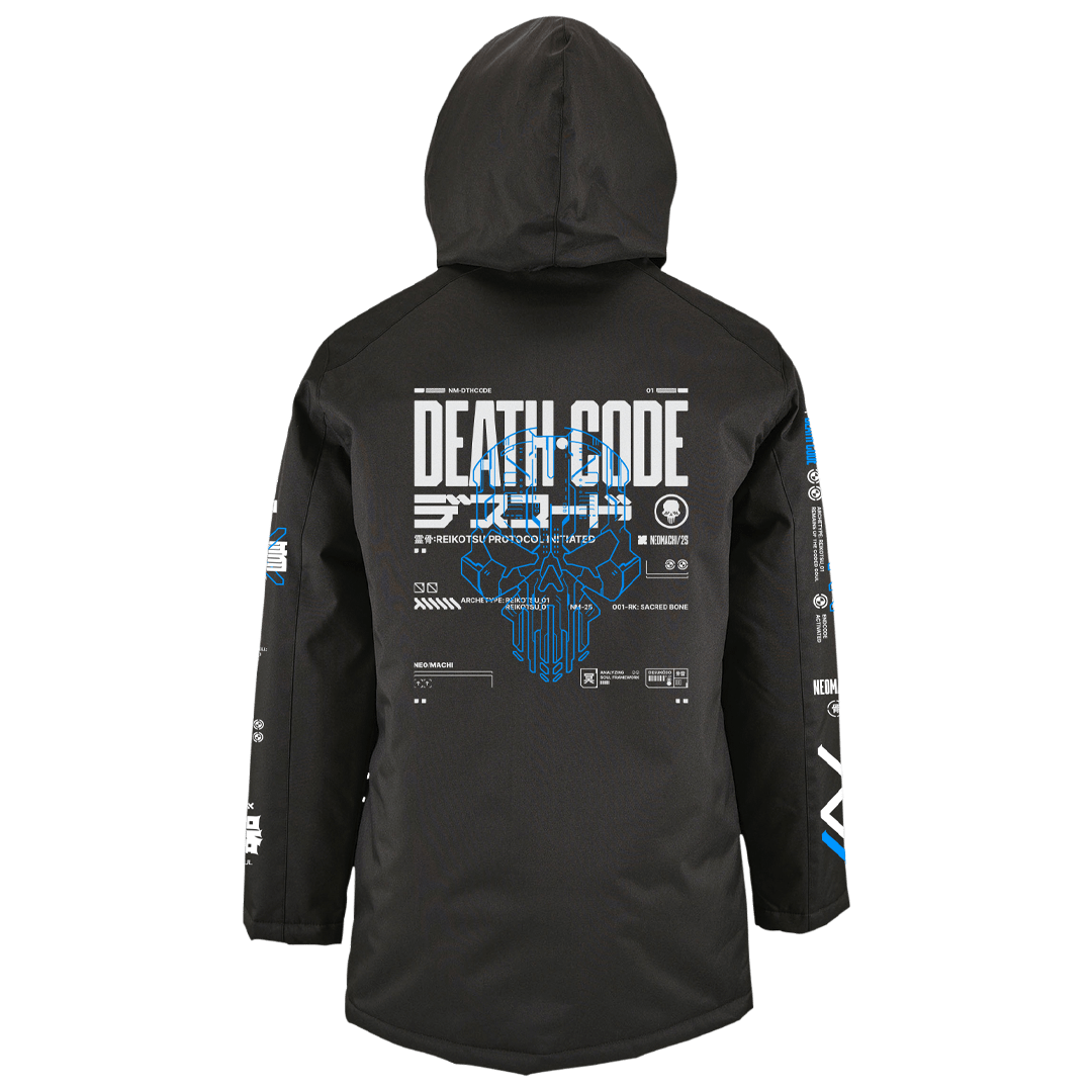 DESUKODO: PARKA - NEOMACHI - Cyberpunk - Techwear - Gaming