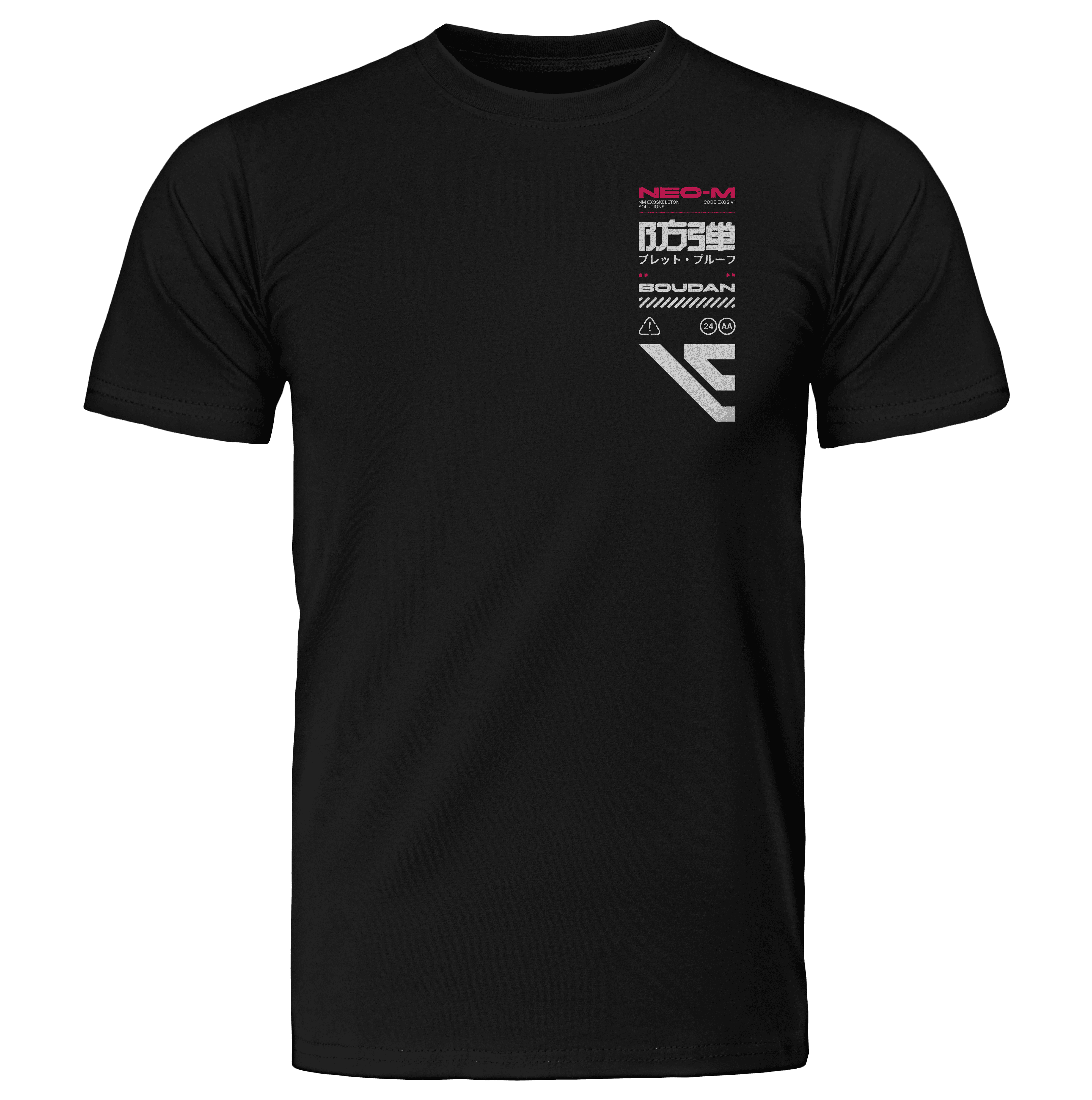 BLLTPRF T-Shirt Cyberpunk Black
