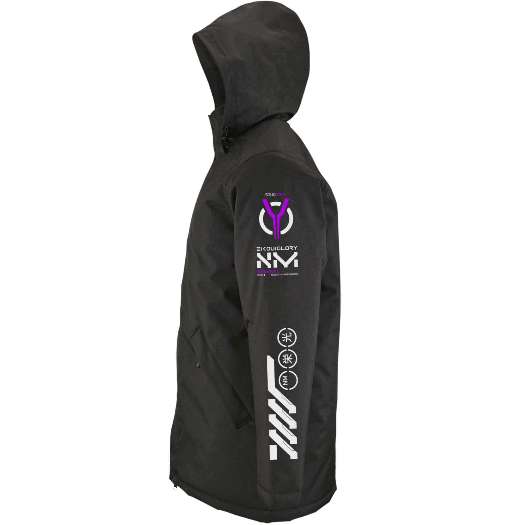 EIKOU: PARKA - NEOMACHI - Cyberpunk - Techwear - Gaming