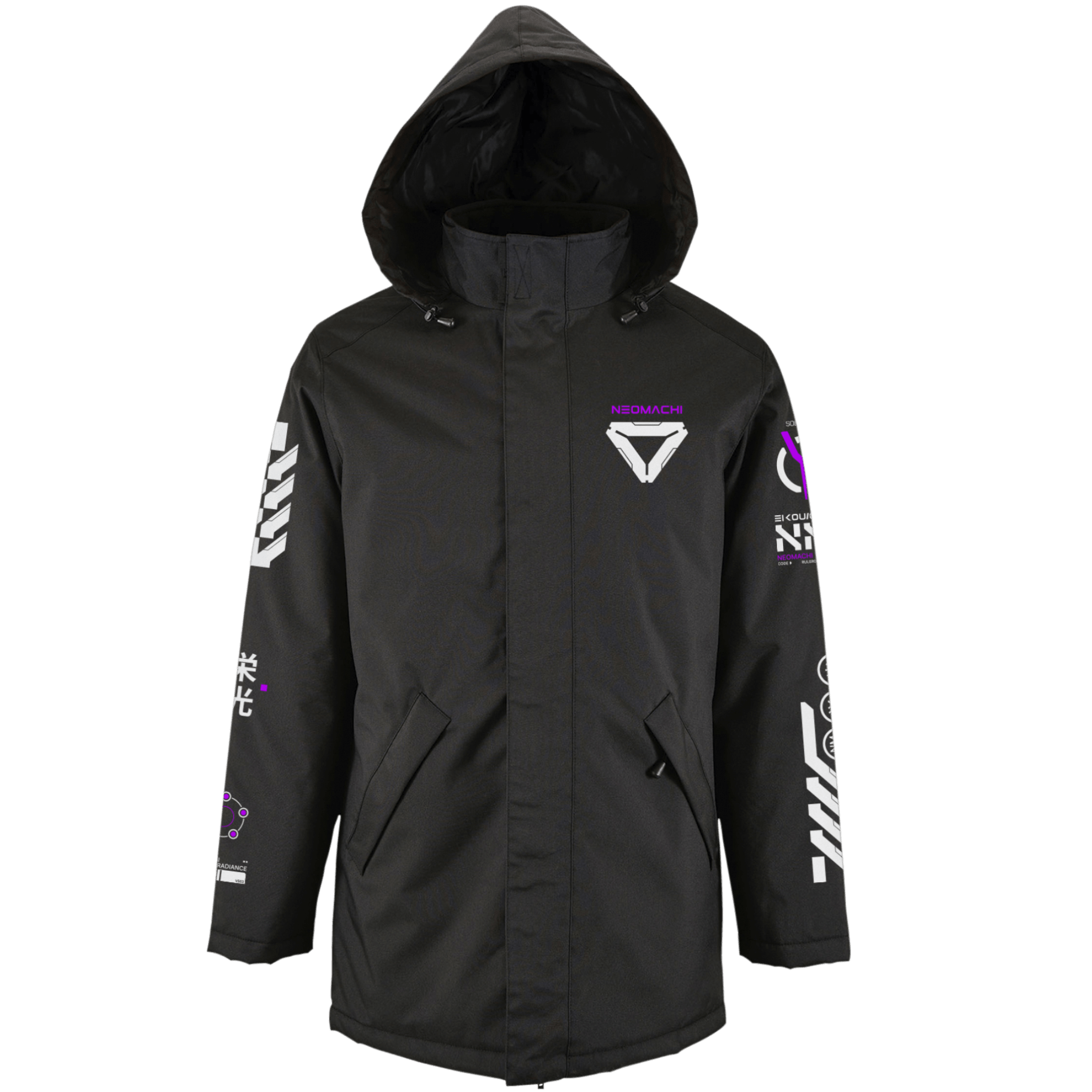 EIKOU: PARKA - NEOMACHI - Cyberpunk - Techwear - Gaming