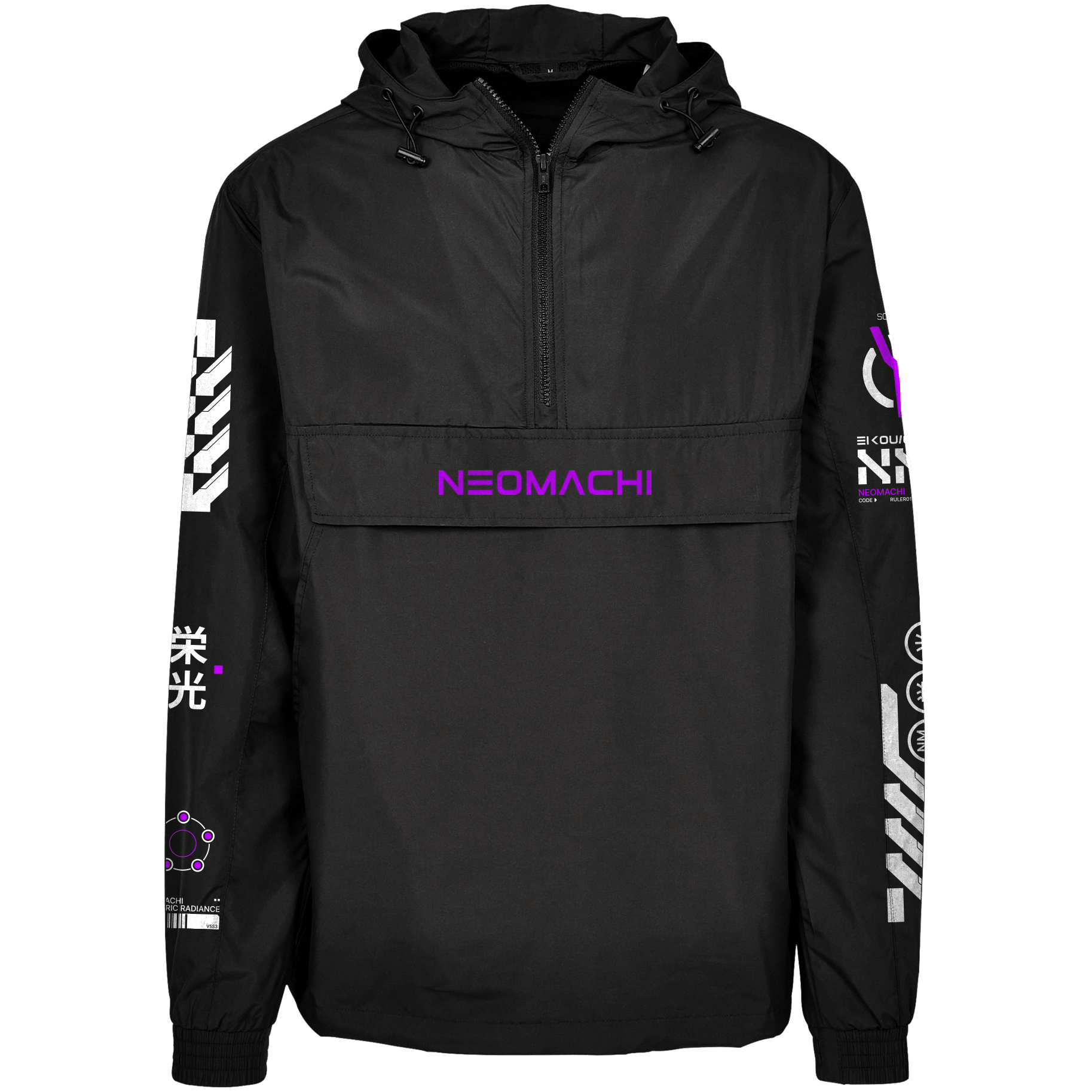 EIKOU: WINDBREAKER - NEOMACHI - Cyberpunk - Techwear - Gaming