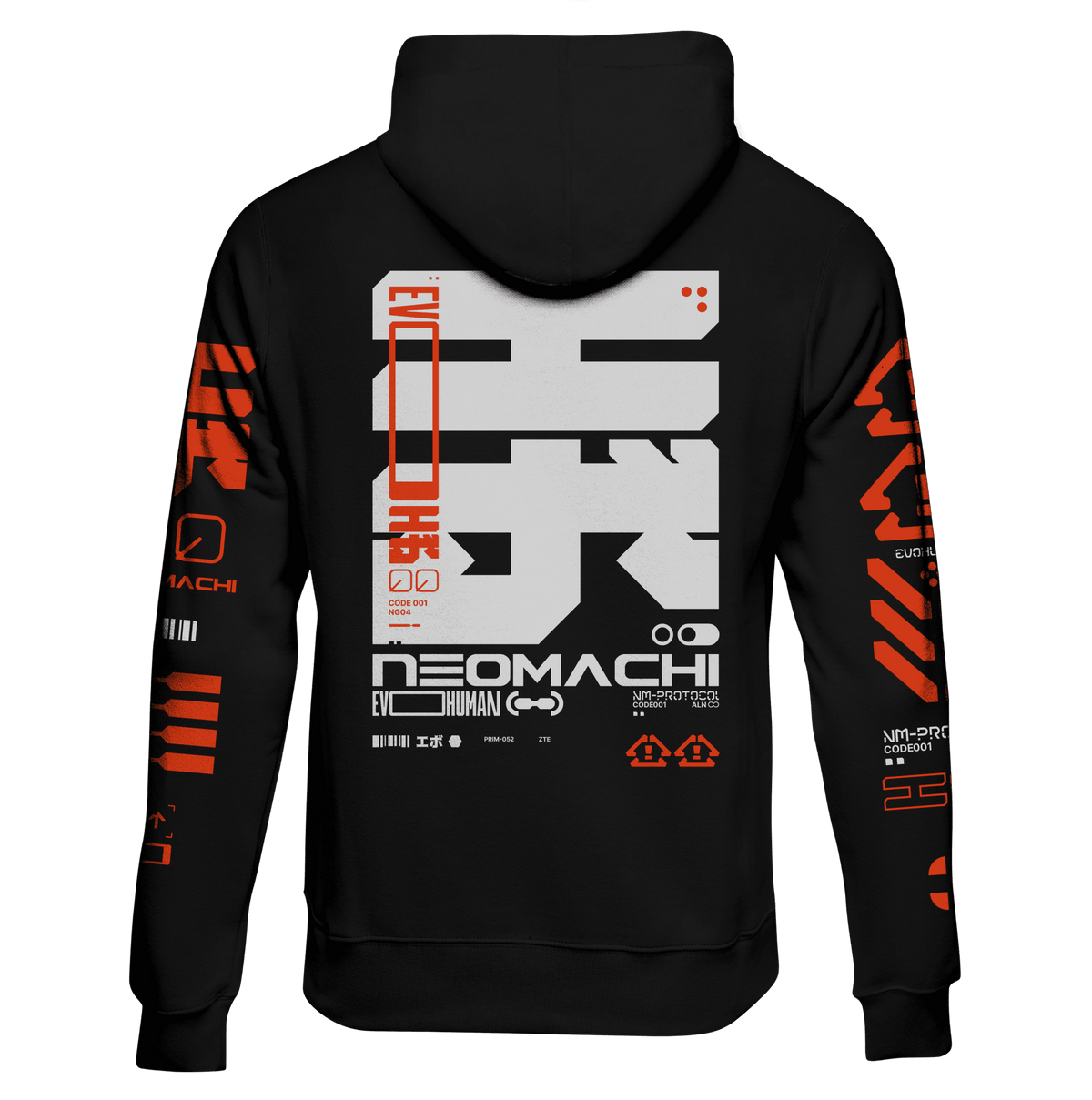 EVO: HOODIE - NEOMACHI - Cyberpunk - Techwear - Gaming