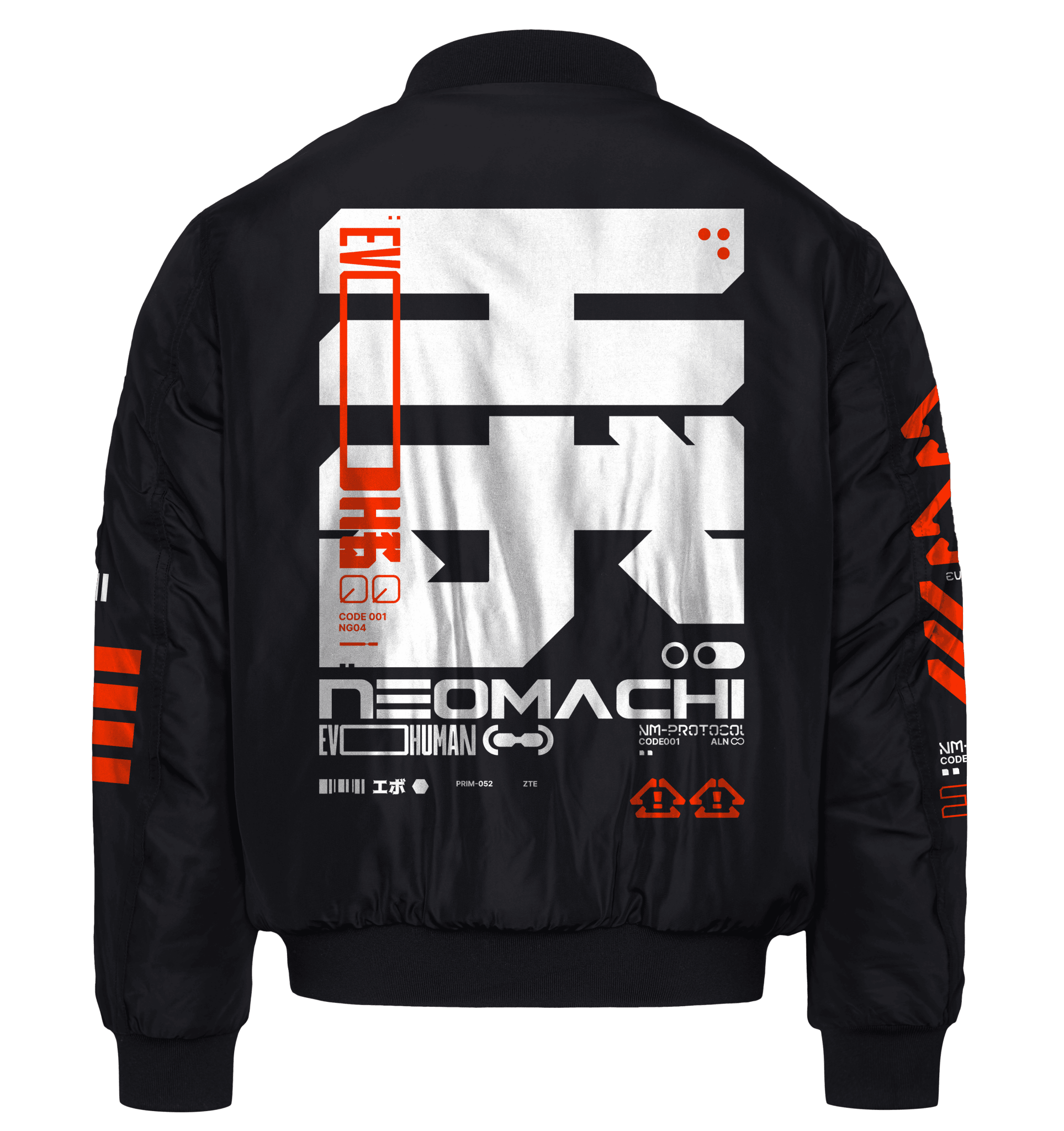 EVO: PREMIUM BOMBER - NEOMACHI - Cyberpunk - Techwear - Gaming