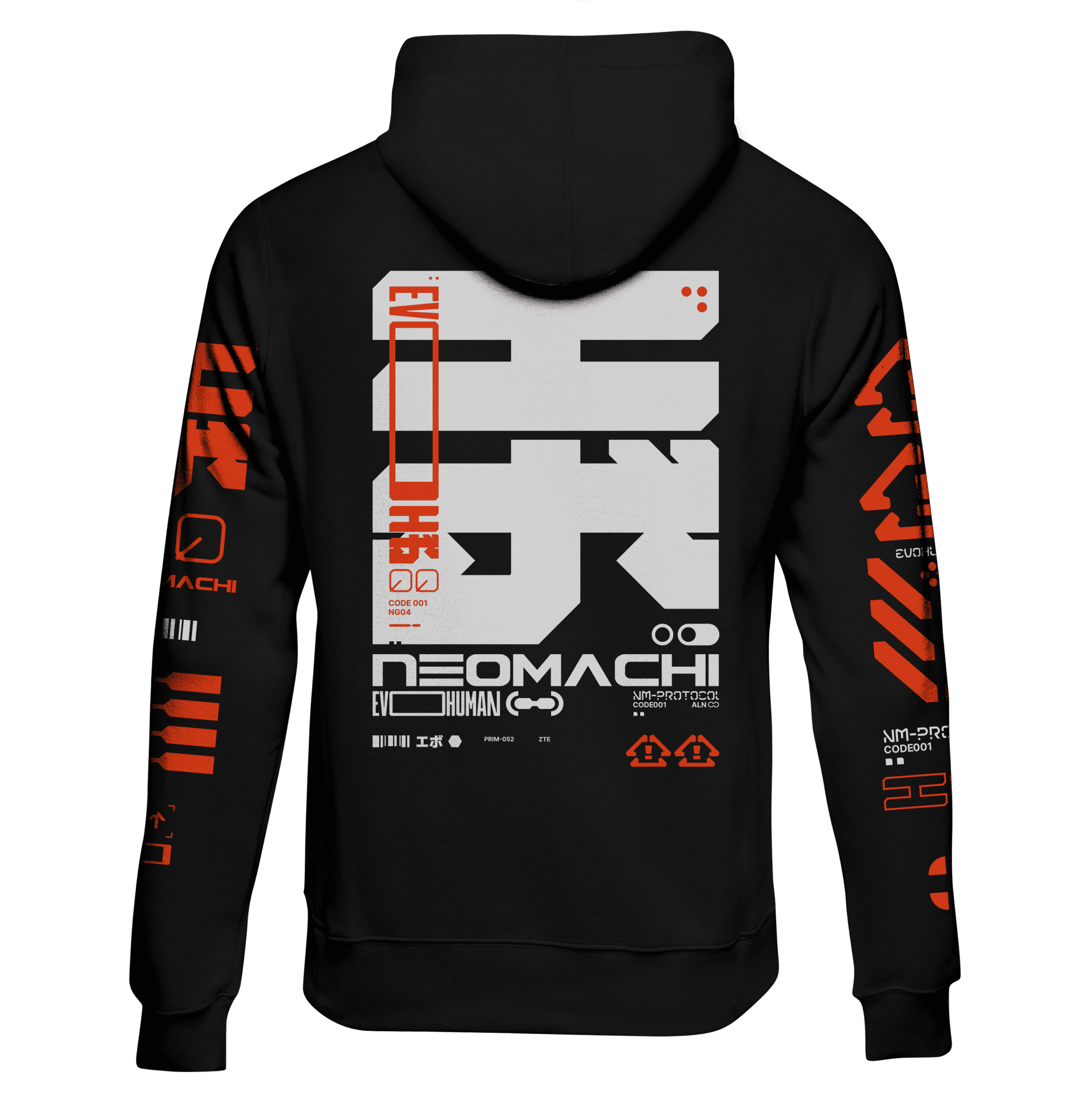 EVO: ZIP HOODIE - NEOMACHI - Cyberpunk - Techwear - Gaming