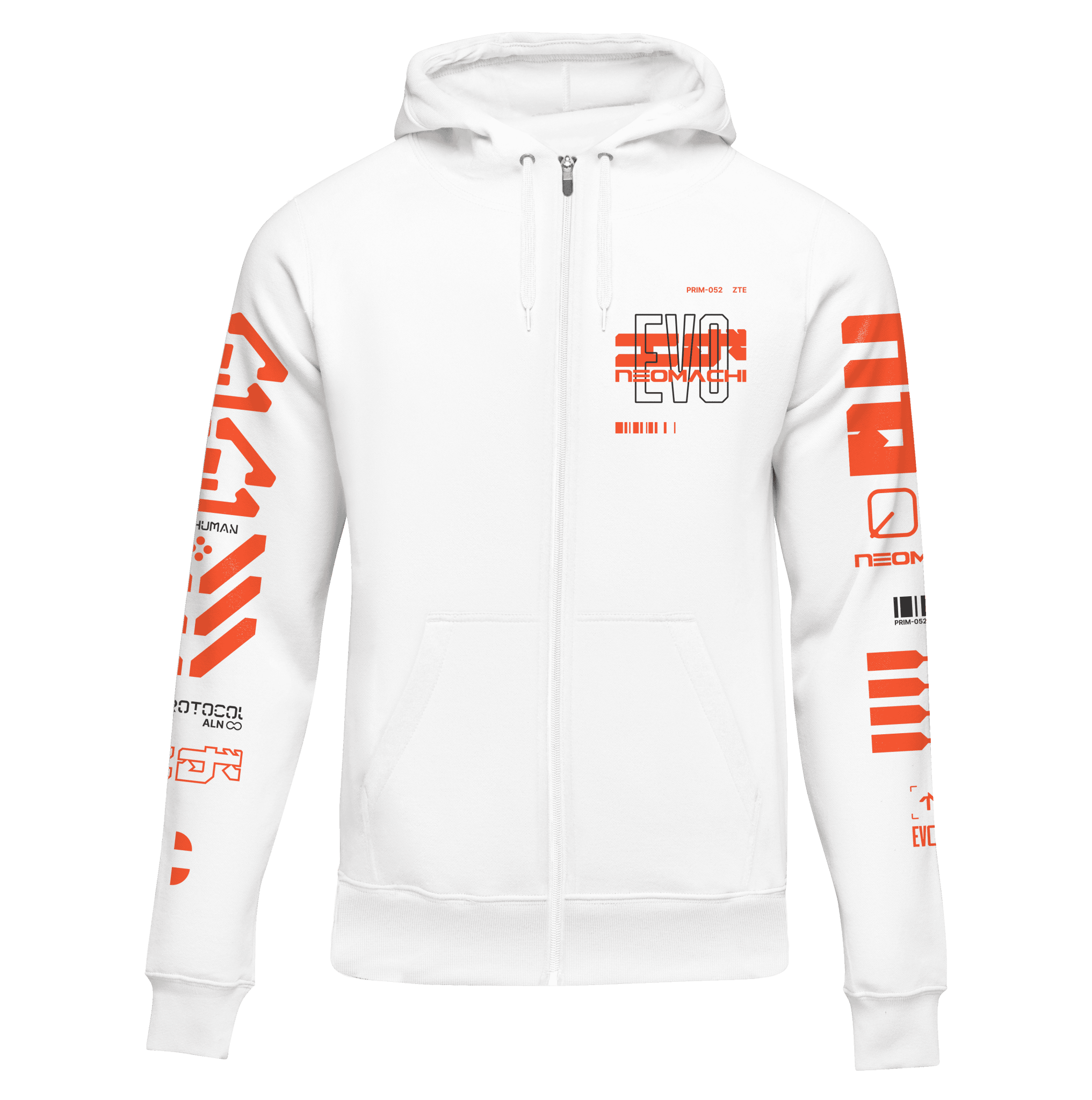 EVO: ZIP HOODIE - NEOMACHI - Cyberpunk - Techwear - Gaming