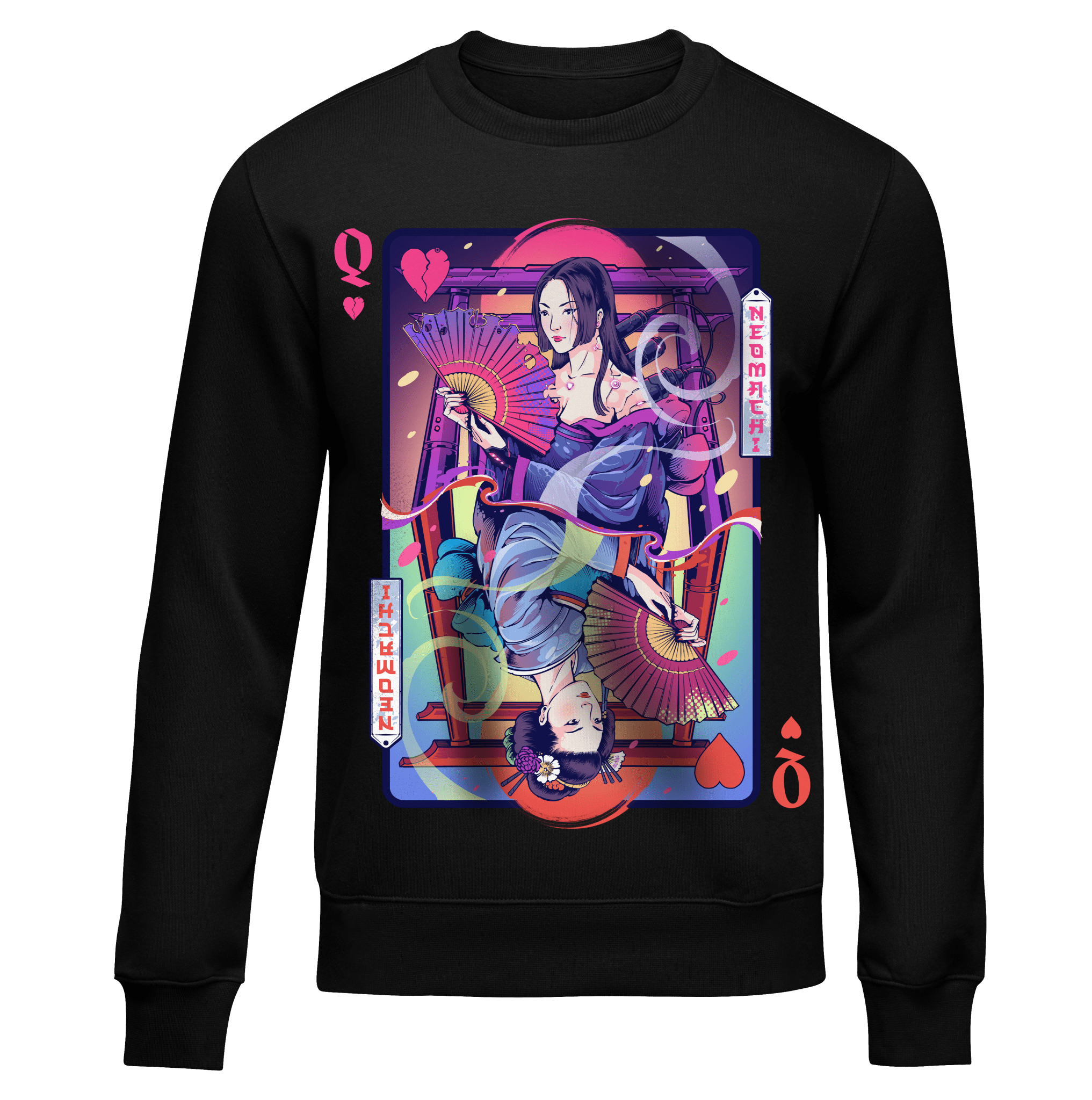 JOOU: SWEATSHIRT - NEOMACHI - Cyberpunk - Techwear - Gaming