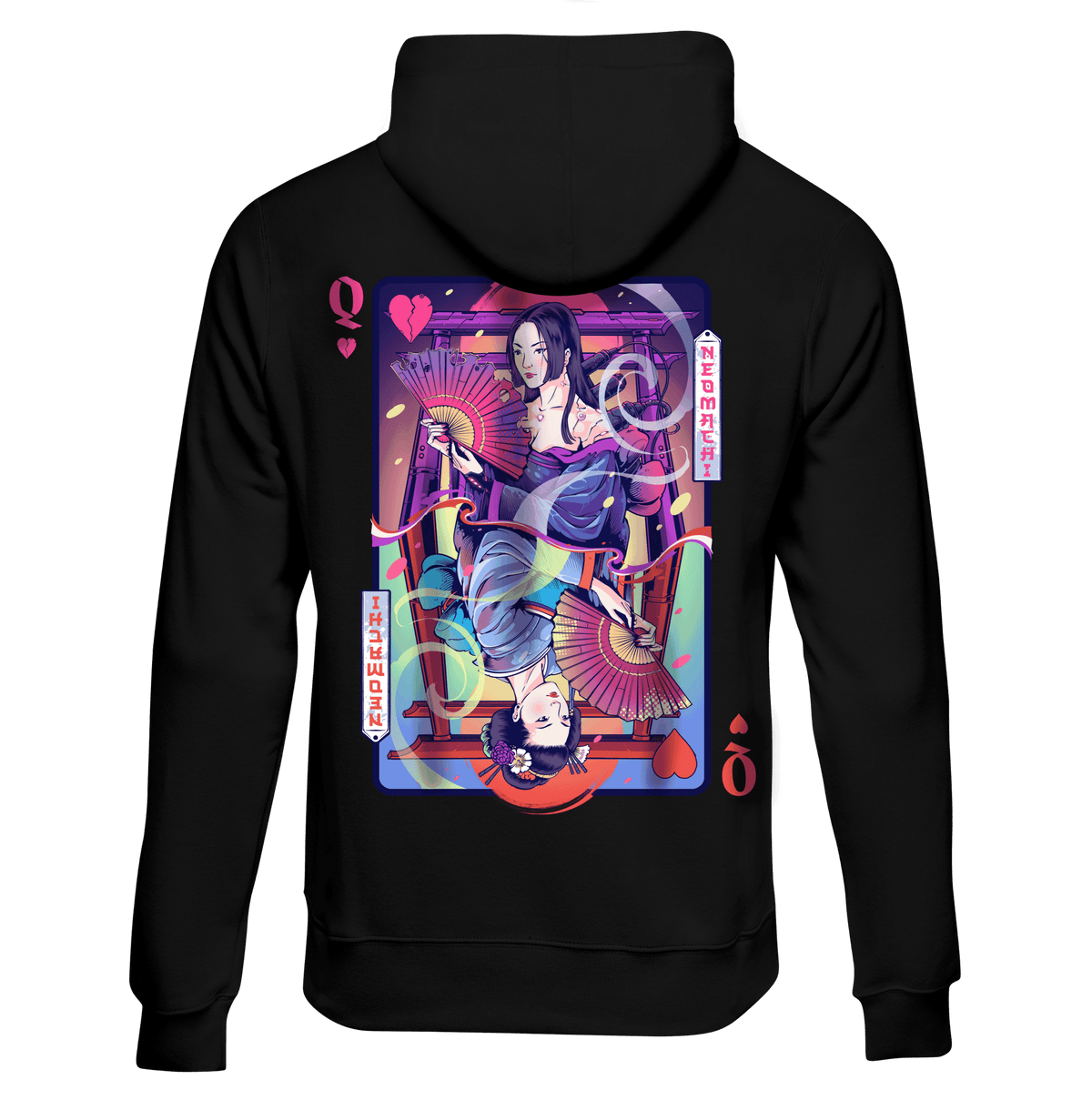 JOOU: ZIP HOODIE - NEOMACHI - Cyberpunk - Techwear - Gaming