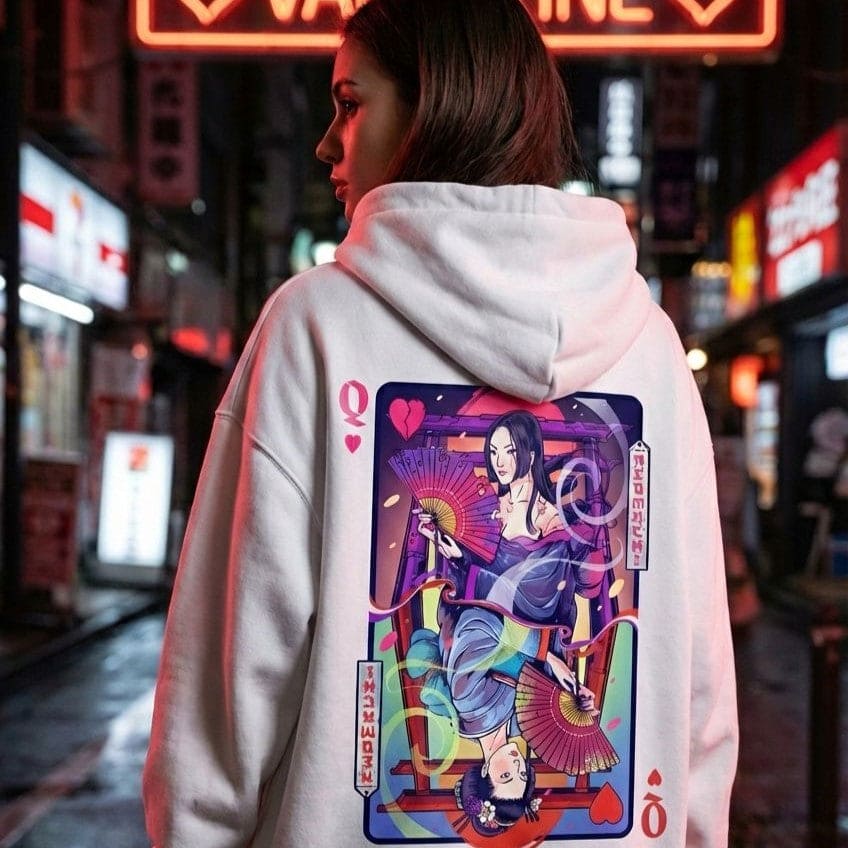JOOU: ZIP HOODIE - NEOMACHI - Cyberpunk - Techwear - Gaming