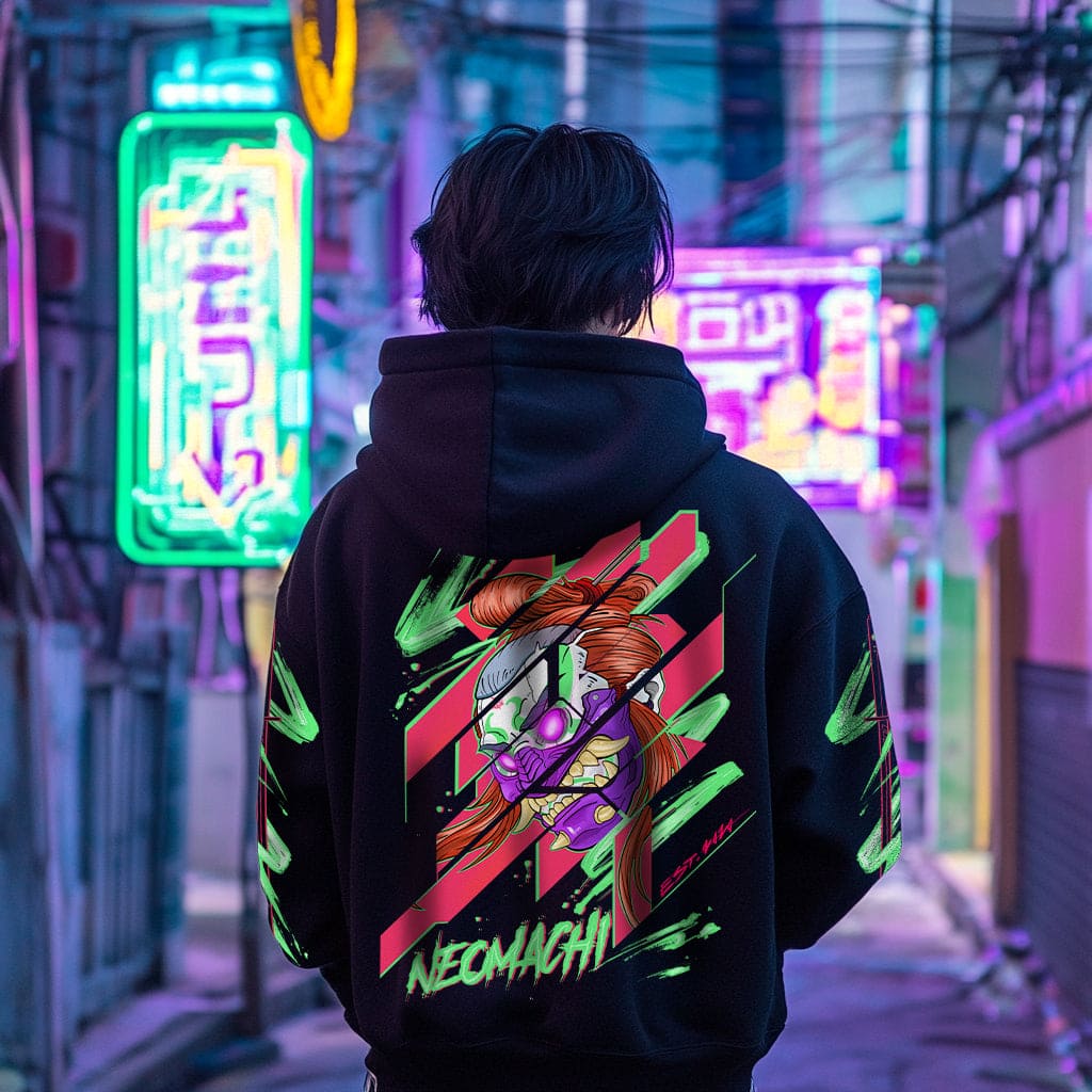 KABUKI: HOODIE - NEOMACHI - Cyberpunk - Techwear - Gaming