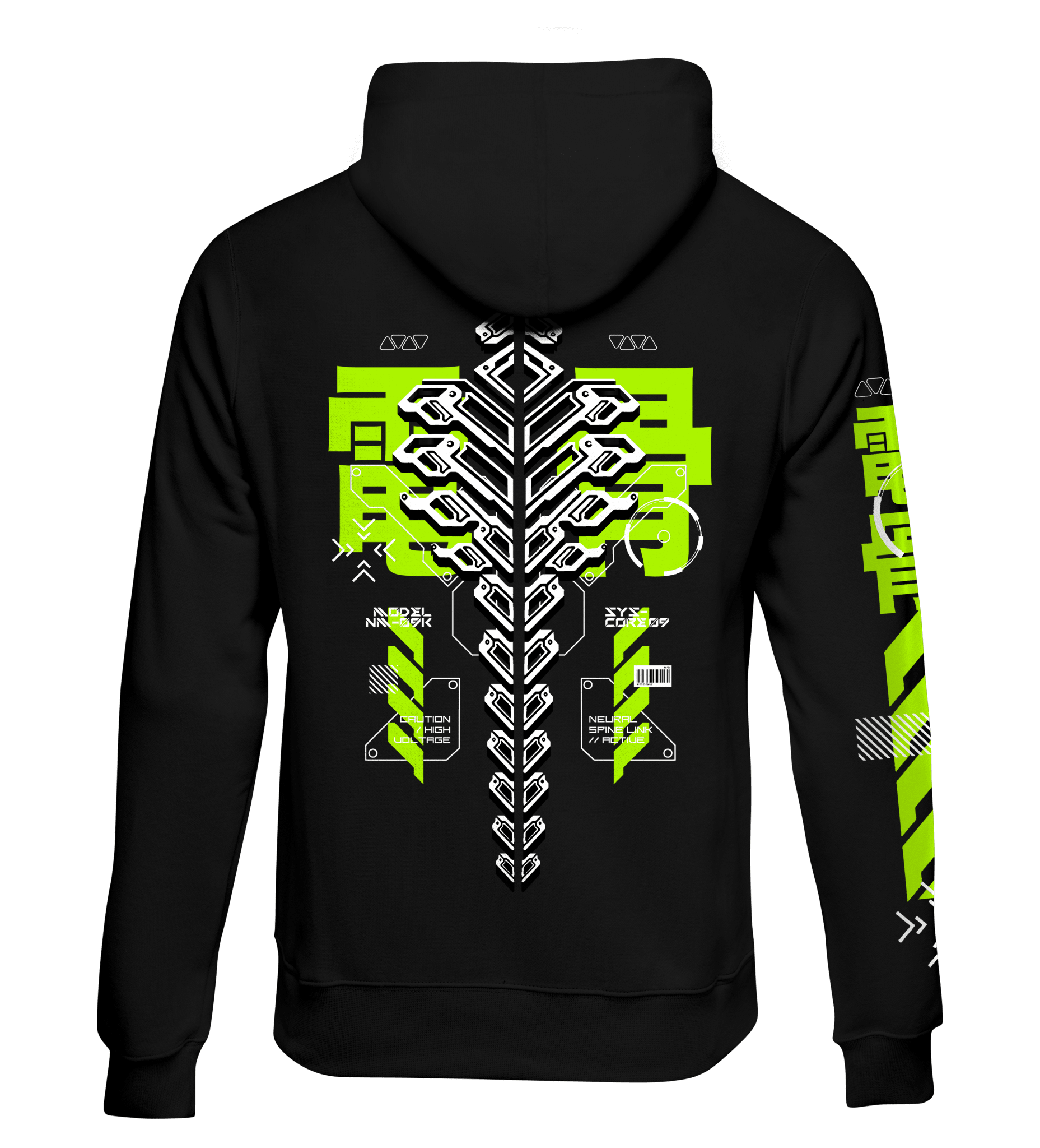 KISEKI: HOODIE - NEOMACHI - Cyberpunk - Techwear - Gaming