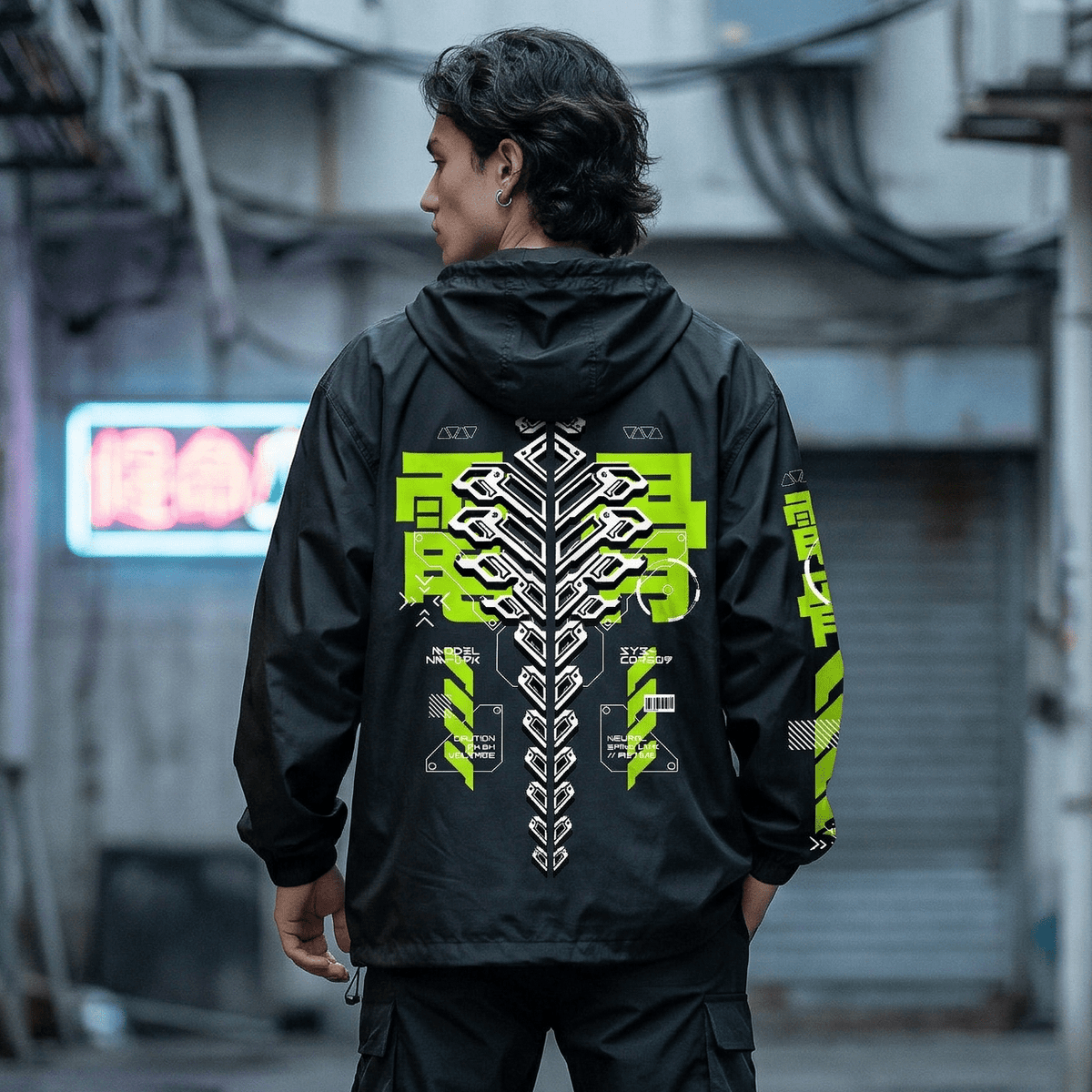 KISEKI: WINDBREAKER - NEOMACHI - Cyberpunk - Techwear - Gaming