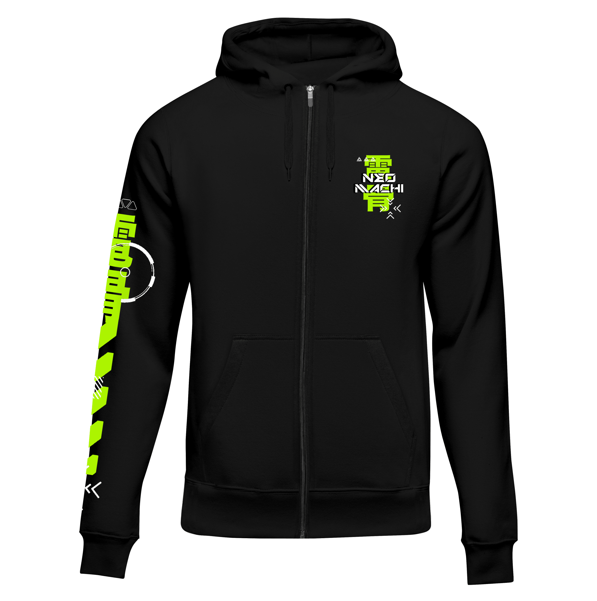 KISEKI: ZIP HOODIE - NEOMACHI - Cyberpunk - Techwear - Gaming