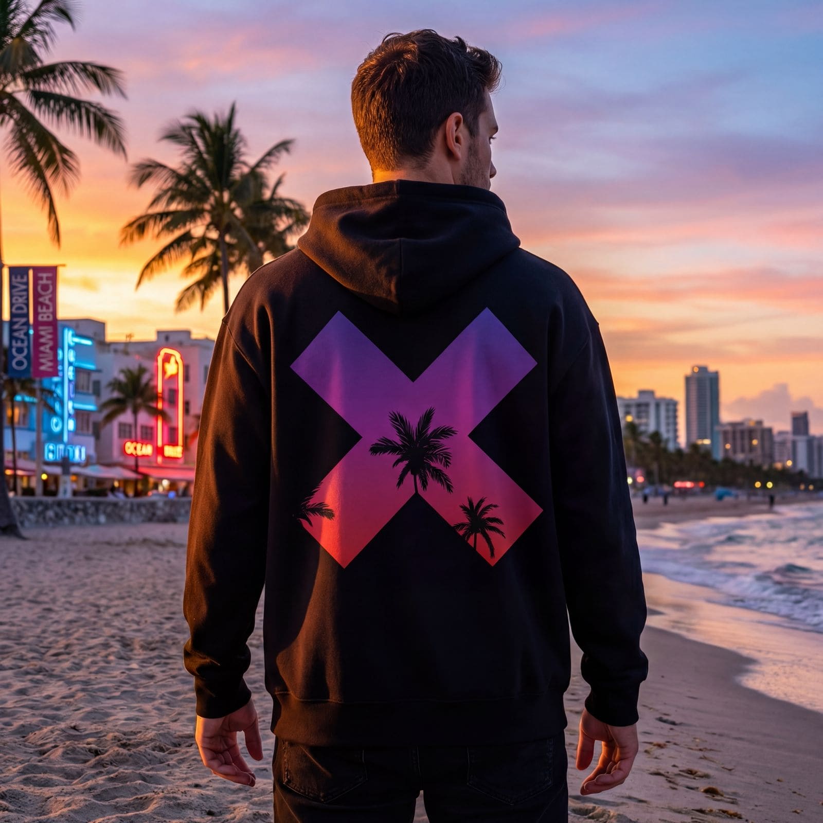 KŌSA: HOODIE - NEOMACHI - Cyberpunk - Techwear - Gaming