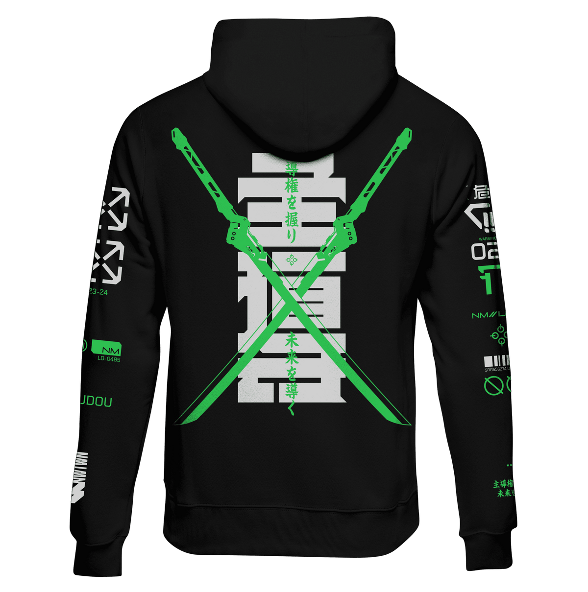 LEAD: HOODIE - NEOMACHI - Cyberpunk - Techwear - Gaming