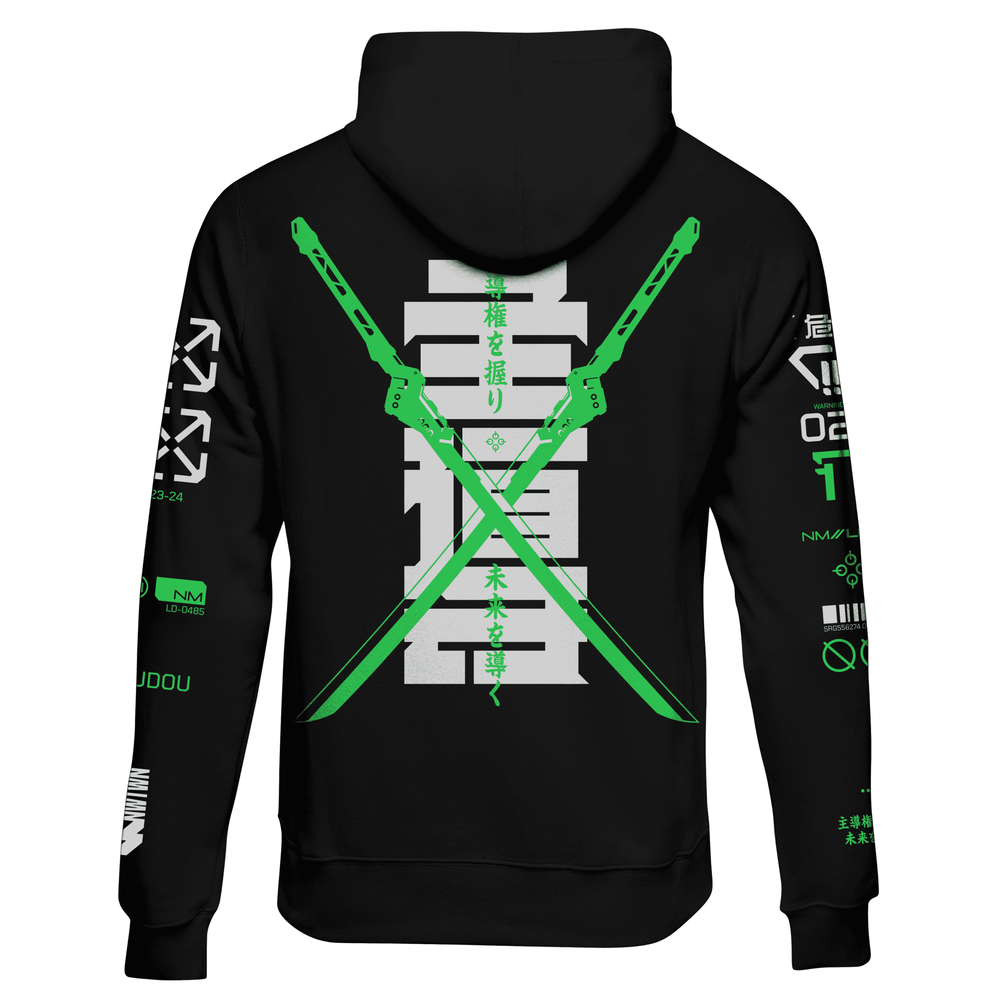 LEAD: HOODIE - NEOMACHI - Cyberpunk - Techwear - Gaming