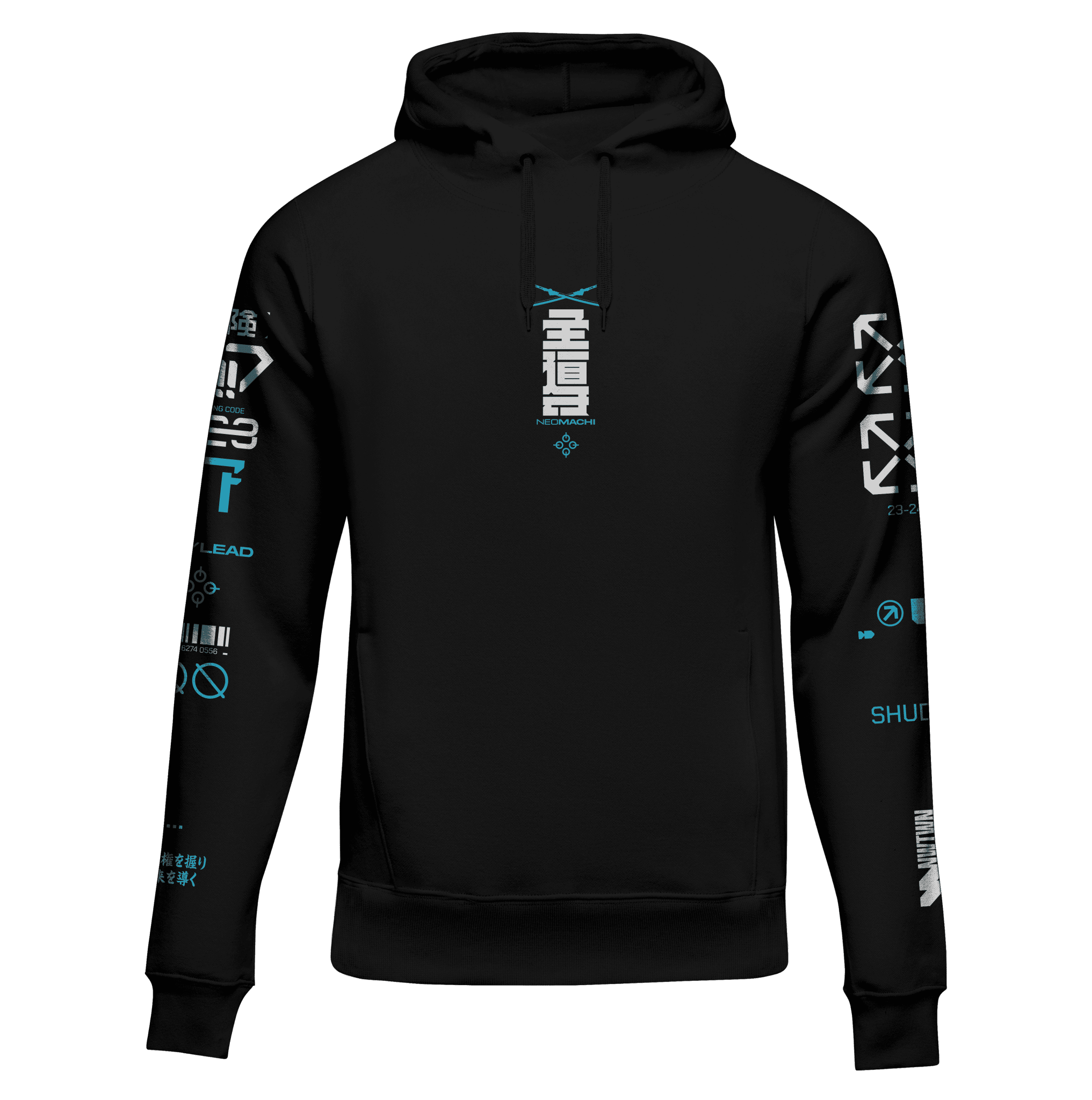 LEAD: HOODIE - NEOMACHI - Cyberpunk - Techwear - Gaming