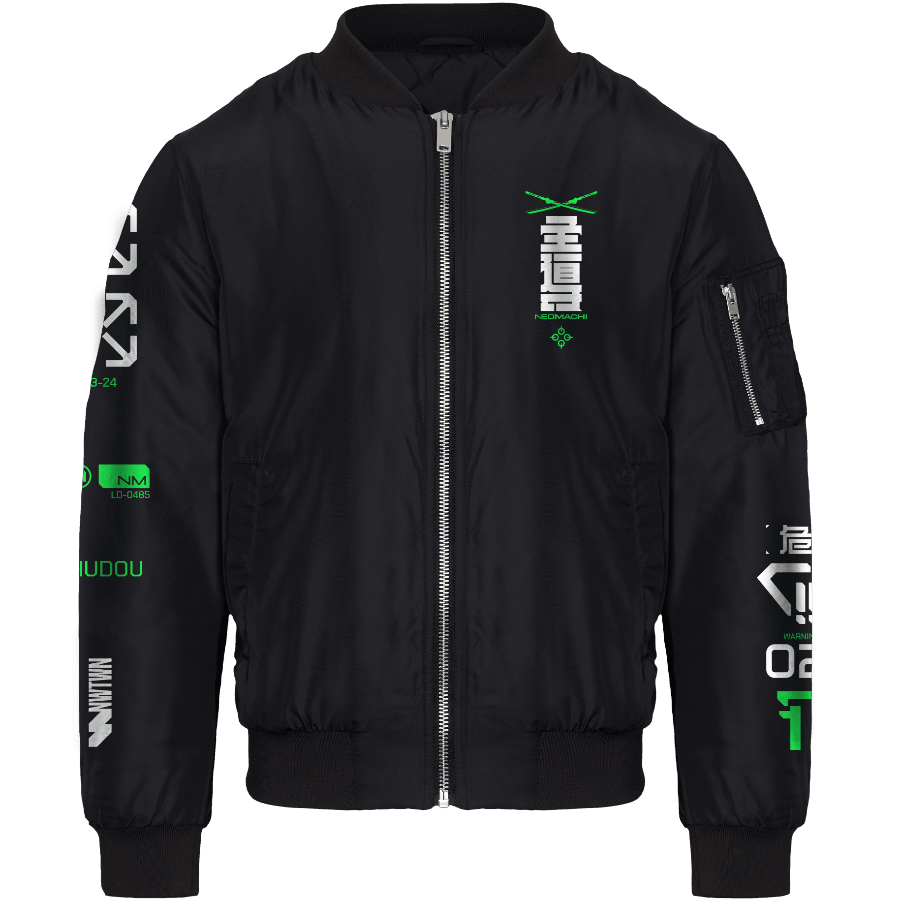 LEAD: PREMIUM BOMBER - NEOMACHI - Cyberpunk - Techwear - Gaming