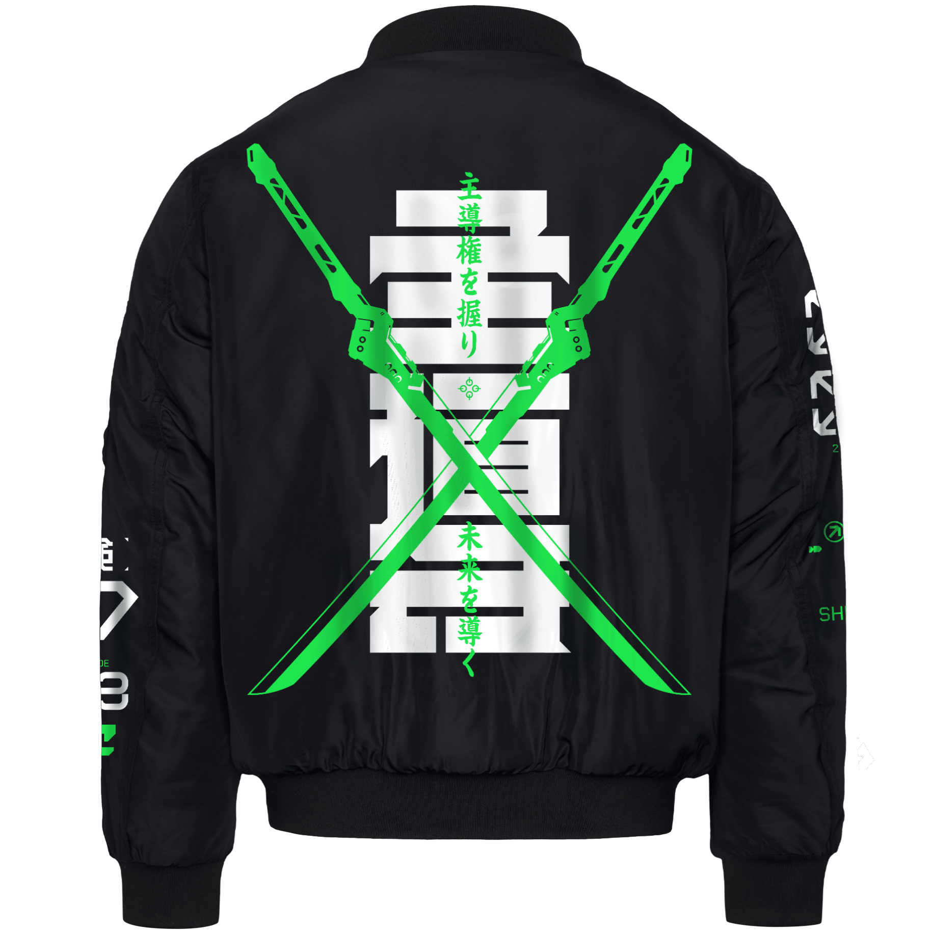 LEAD: PREMIUM BOMBER - NEOMACHI - Cyberpunk - Techwear - Gaming