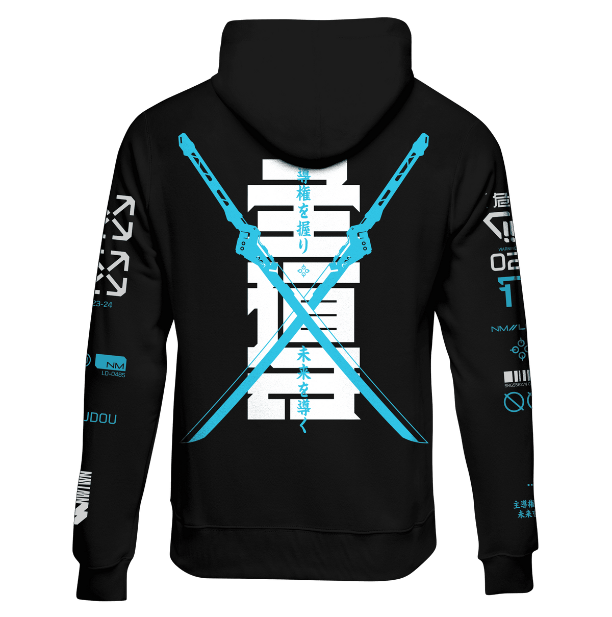 LEAD: ZIP HOODIE - NEOMACHI - Cyberpunk - Techwear - Gaming