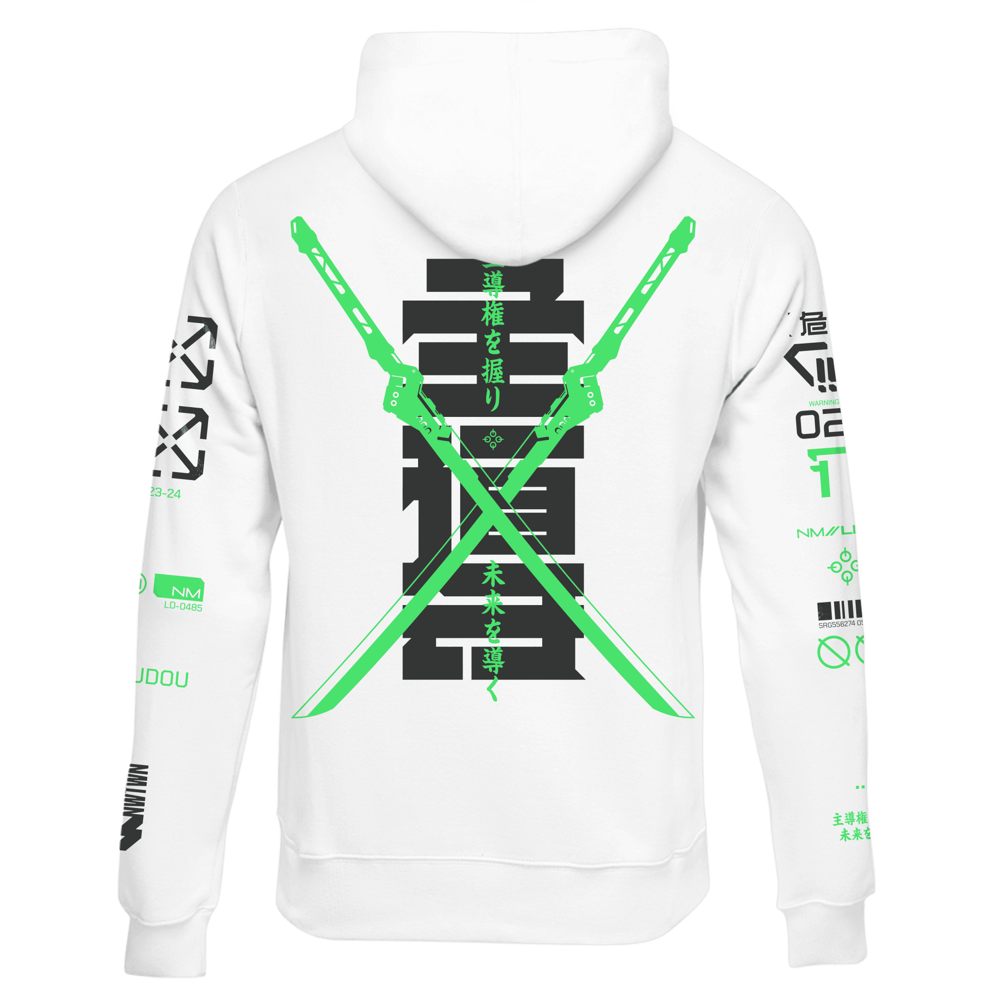 LEAD: ZIP HOODIE - NEOMACHI - Cyberpunk - Techwear - Gaming