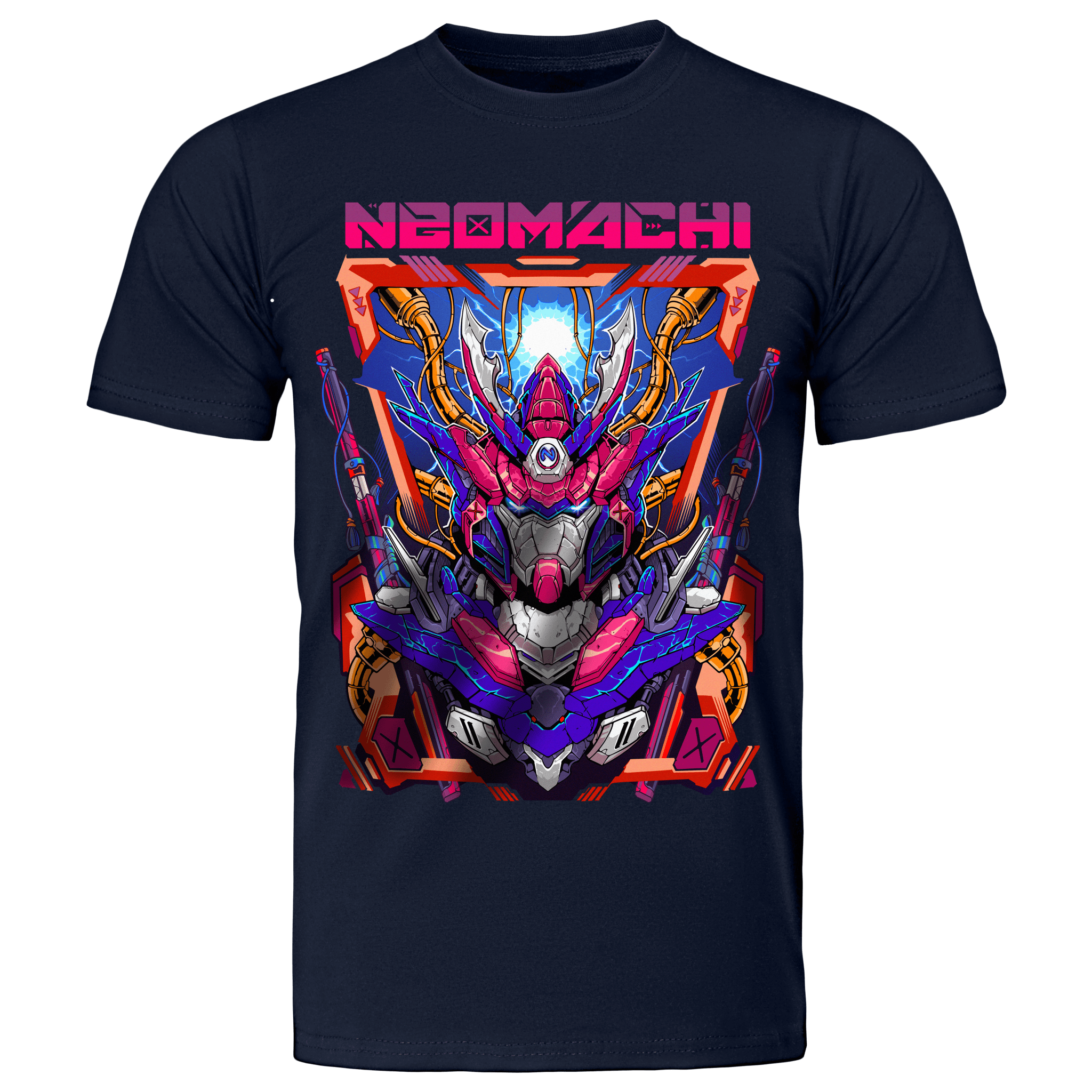 MECHA: T - SHIRT - NEOMACHI - Cyberpunk - Techwear - Gaming