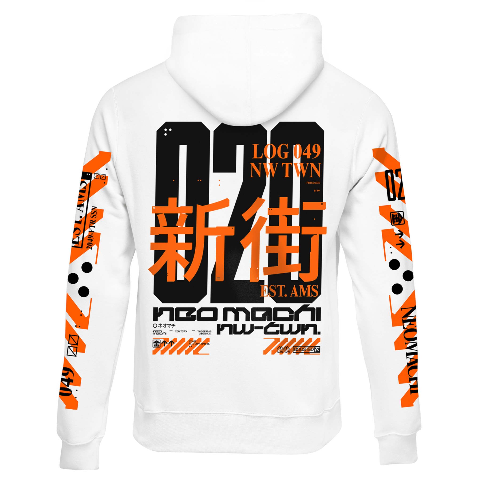 NEOAMSTERDAM - 3: HOODIE - NEOMACHI - Cyberpunk - Techwear - Gaming