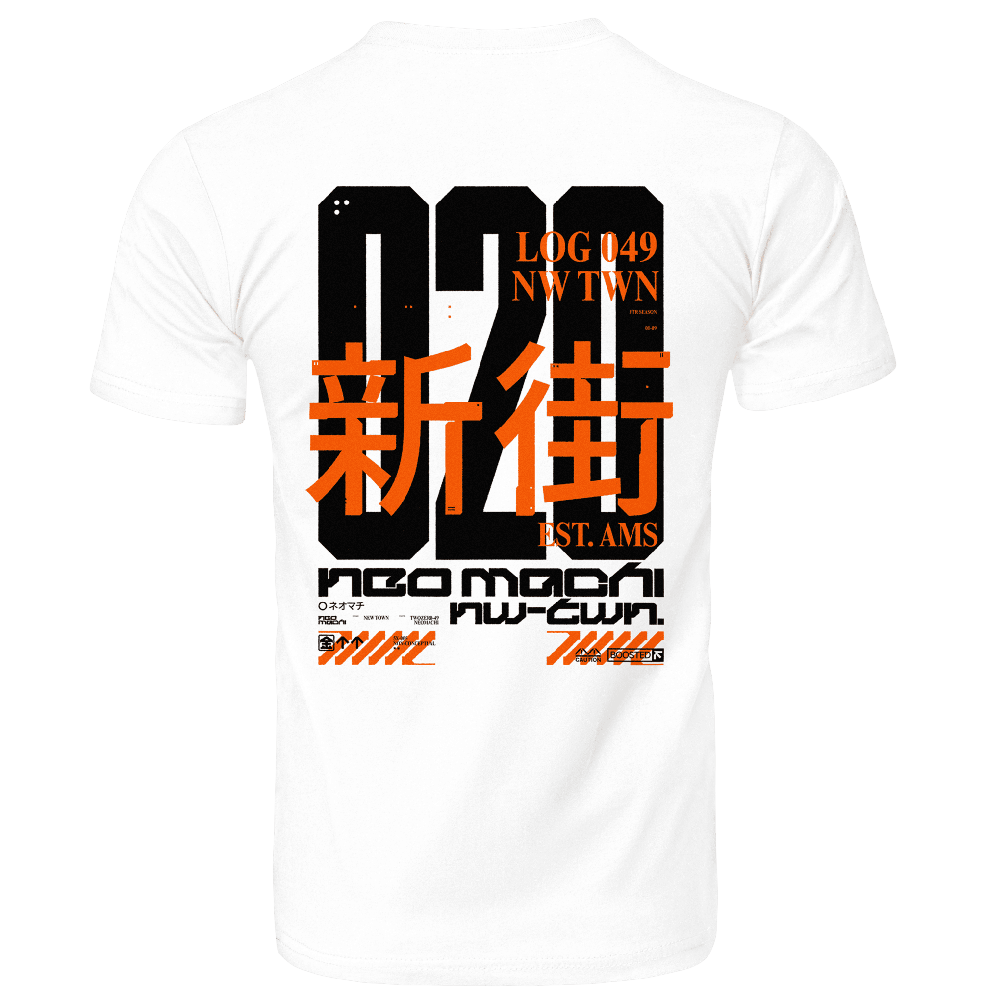 NEOAMSTERDAM - 3: T - SHIRT - NEOMACHI - Cyberpunk - Techwear - Gaming