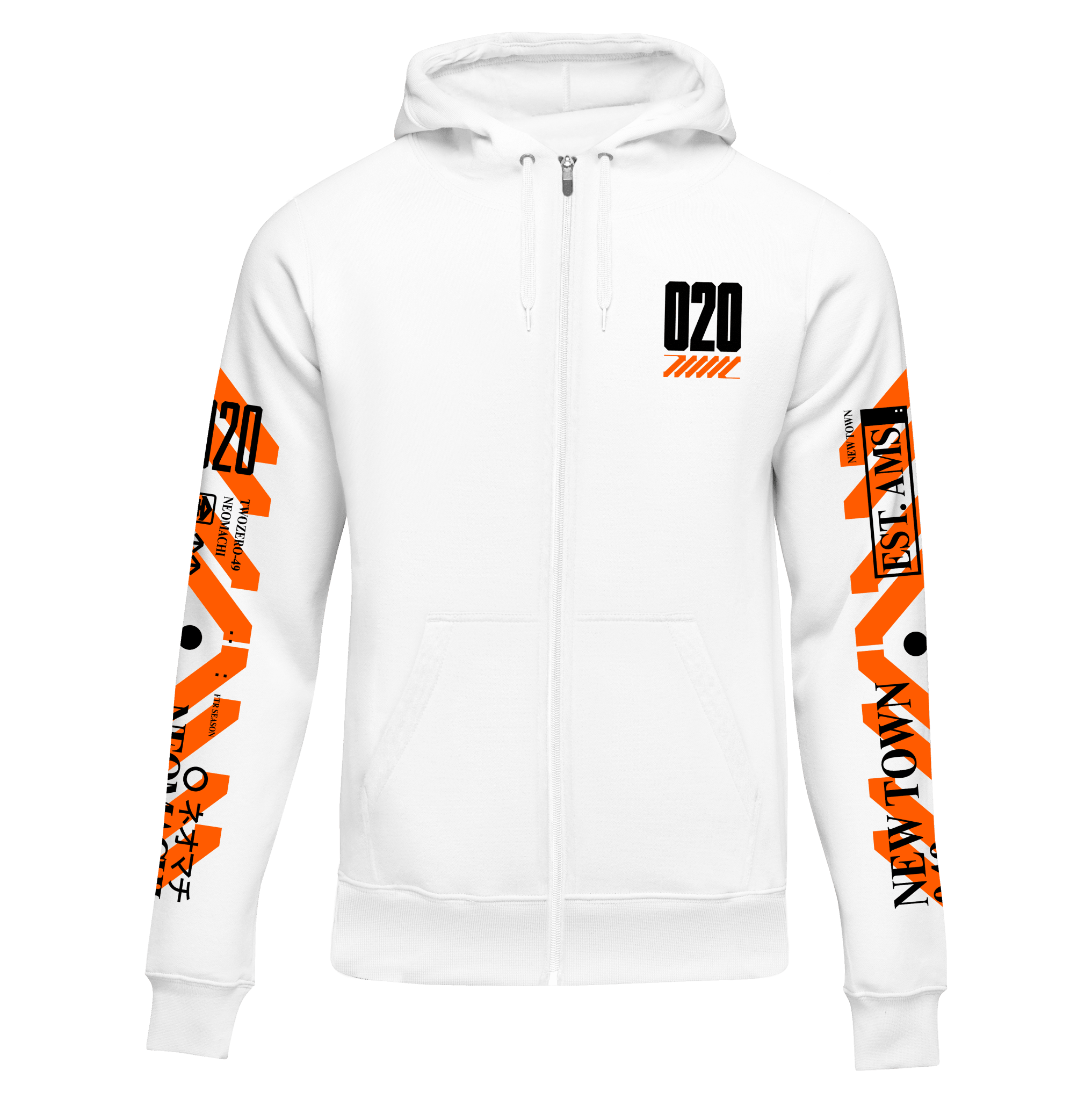 NEOAMSTERDAM - 3: ZIP HOODIE - NEOMACHI - Cyberpunk - Techwear - Gaming