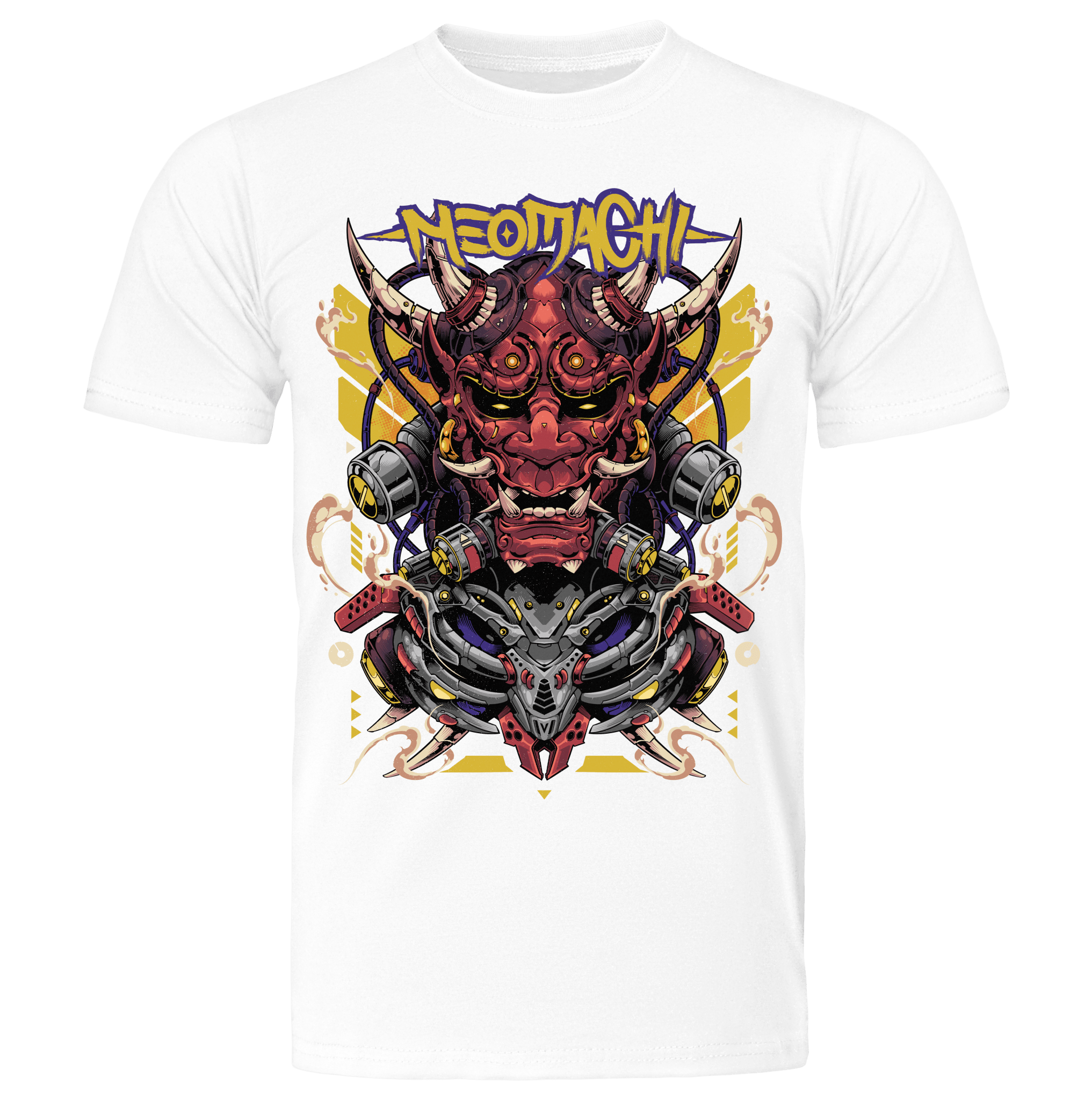ONI: T - SHIRT - NEOMACHI - Cyberpunk - Techwear - Gaming