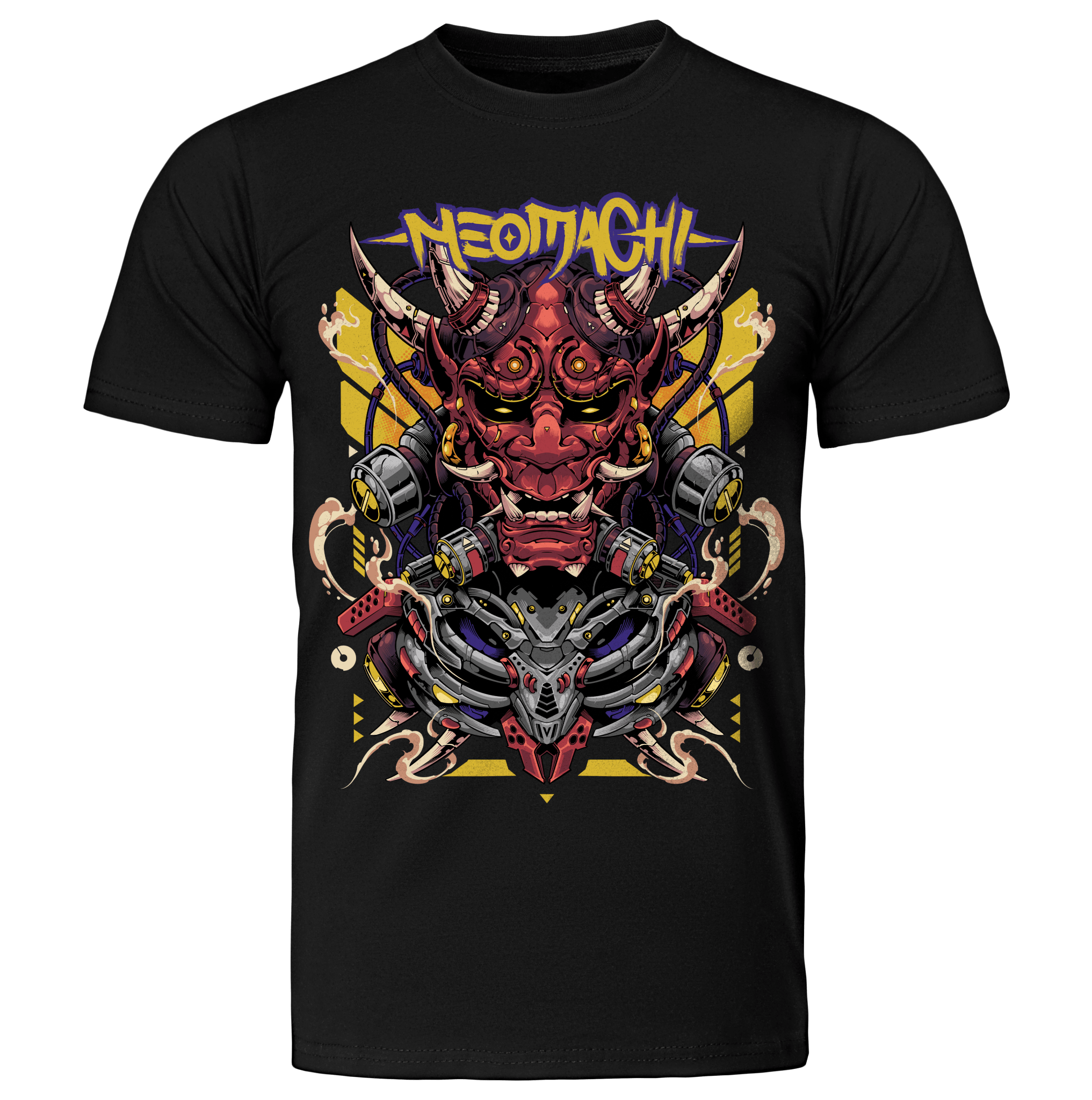ONI: T - SHIRT - NEOMACHI - Cyberpunk - Techwear - Gaming