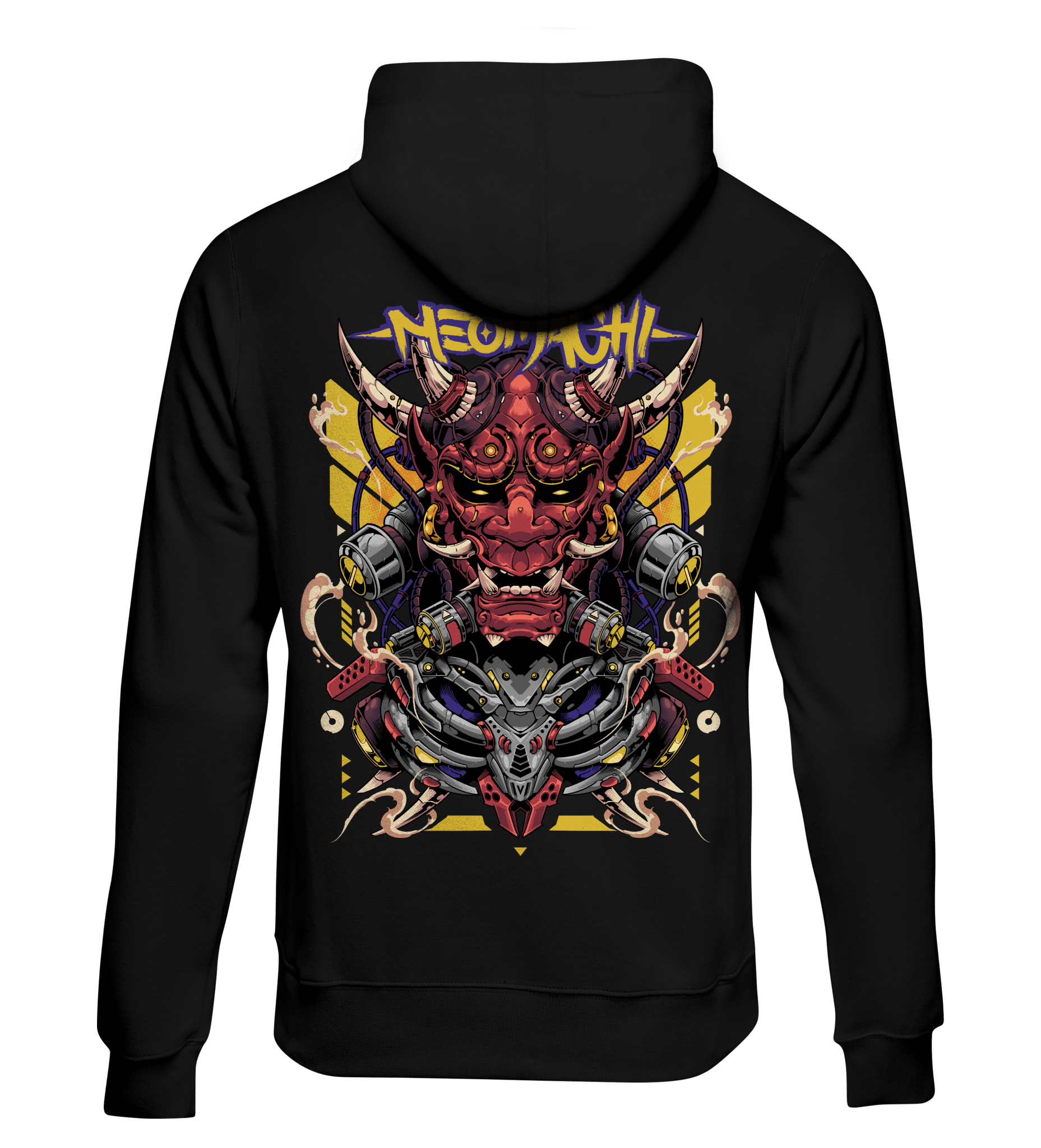 ONI: ZIP HOODIE - NEOMACHI - Cyberpunk - Techwear - Gaming