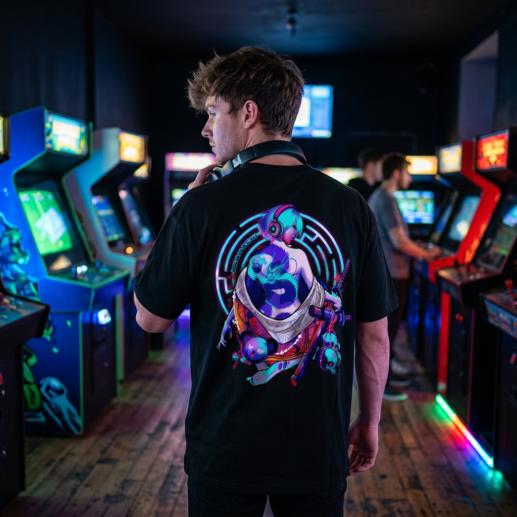 RYUTATU 2.0: T - SHIRT - NEOMACHI - Cyberpunk - Techwear - Gaming