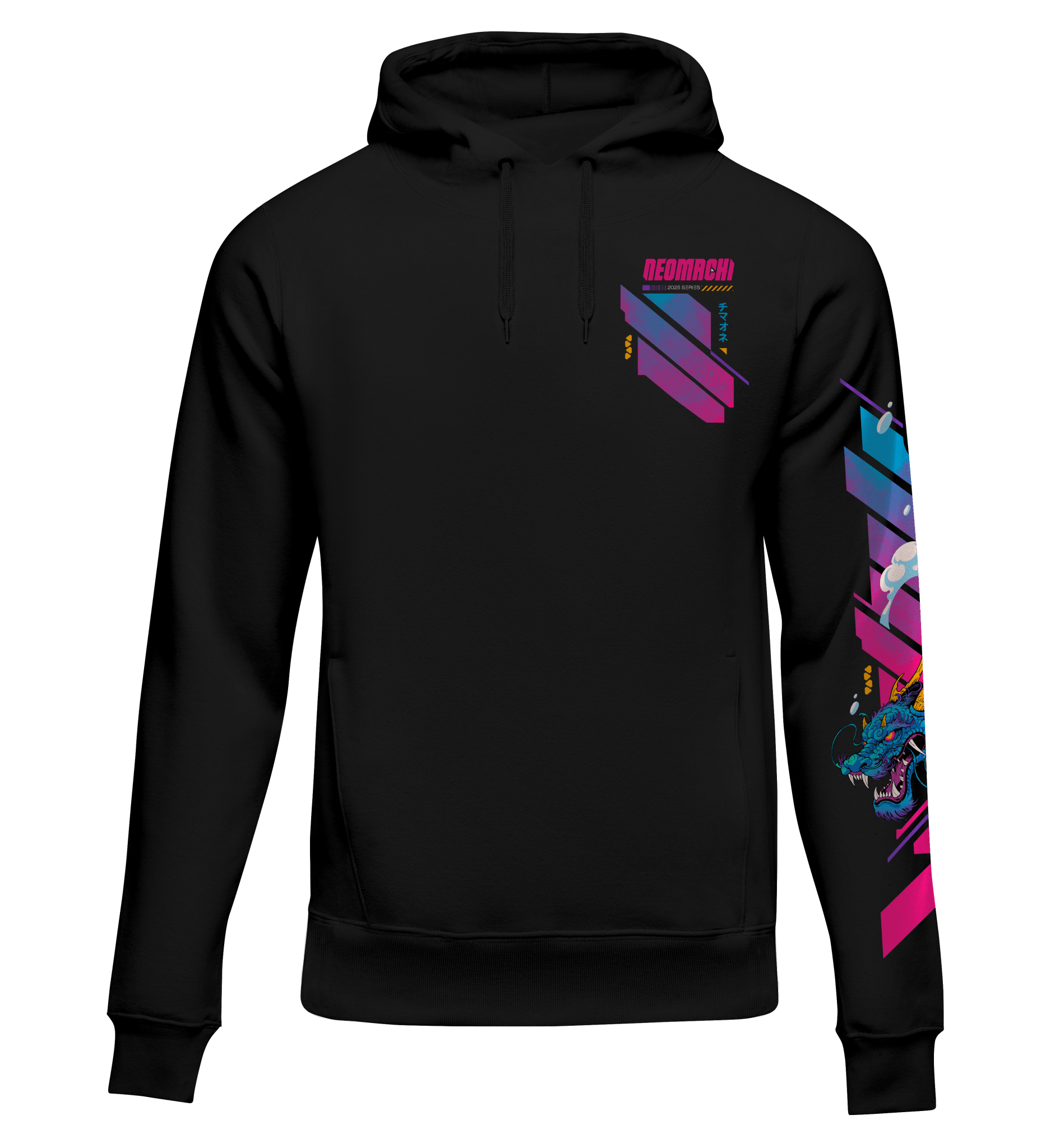 RYUU: HOODIE - NEOMACHI - Cyberpunk - Techwear - Gaming