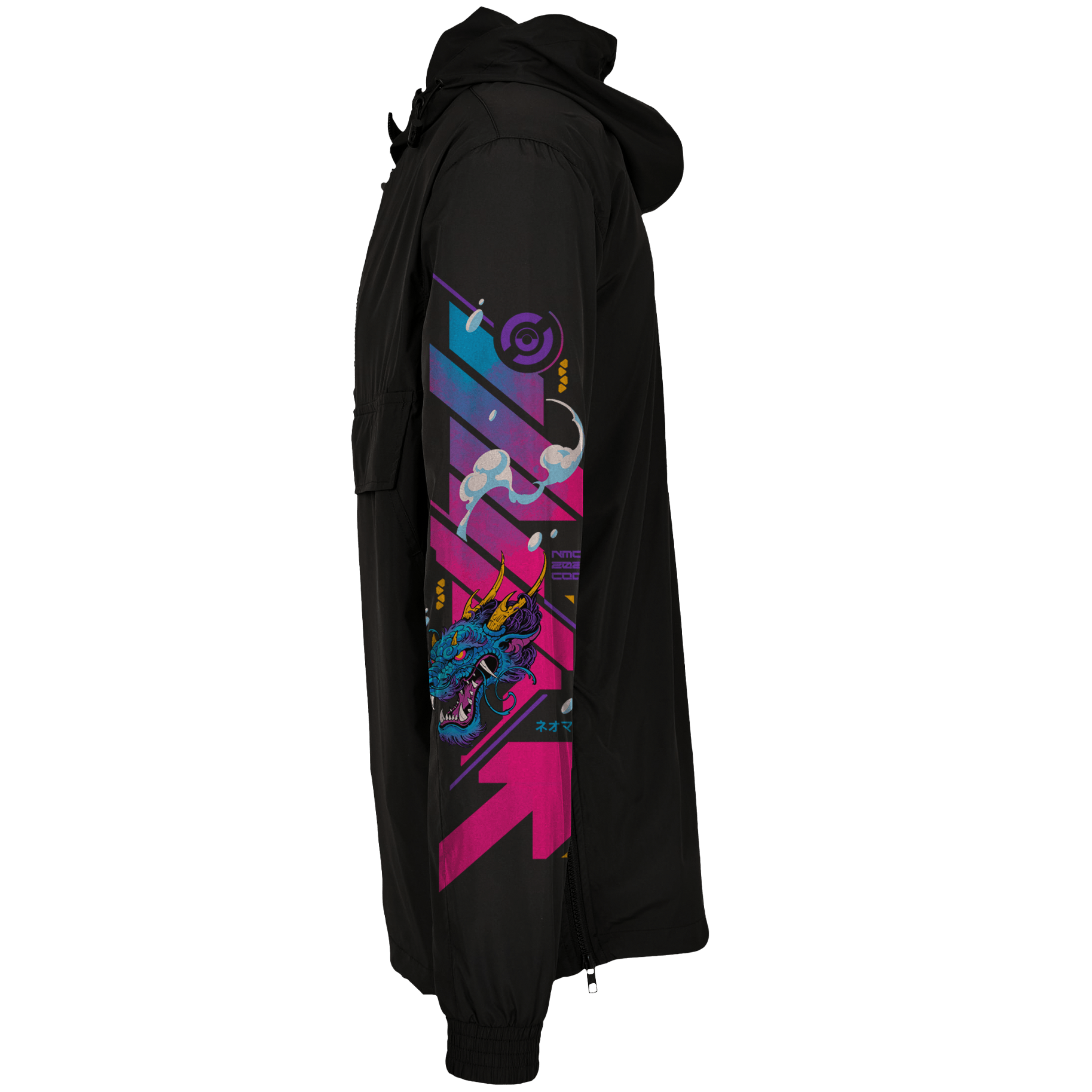 RYUU: WINDBREAKER - NEOMACHI - Cyberpunk - Techwear - Gaming