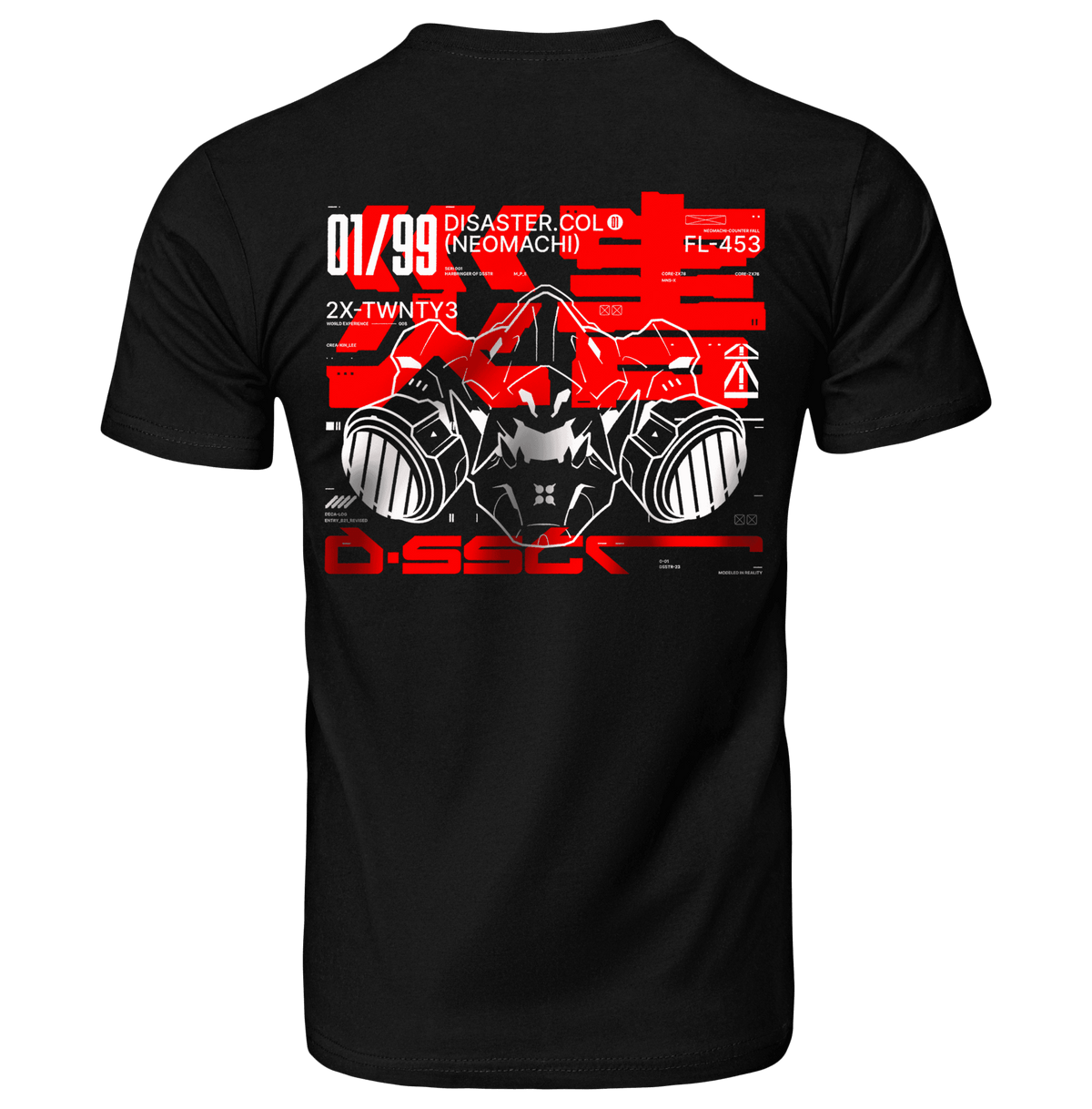 SAIGAI: T - SHIRT - NEOMACHI - Cyberpunk - Techwear - Gaming